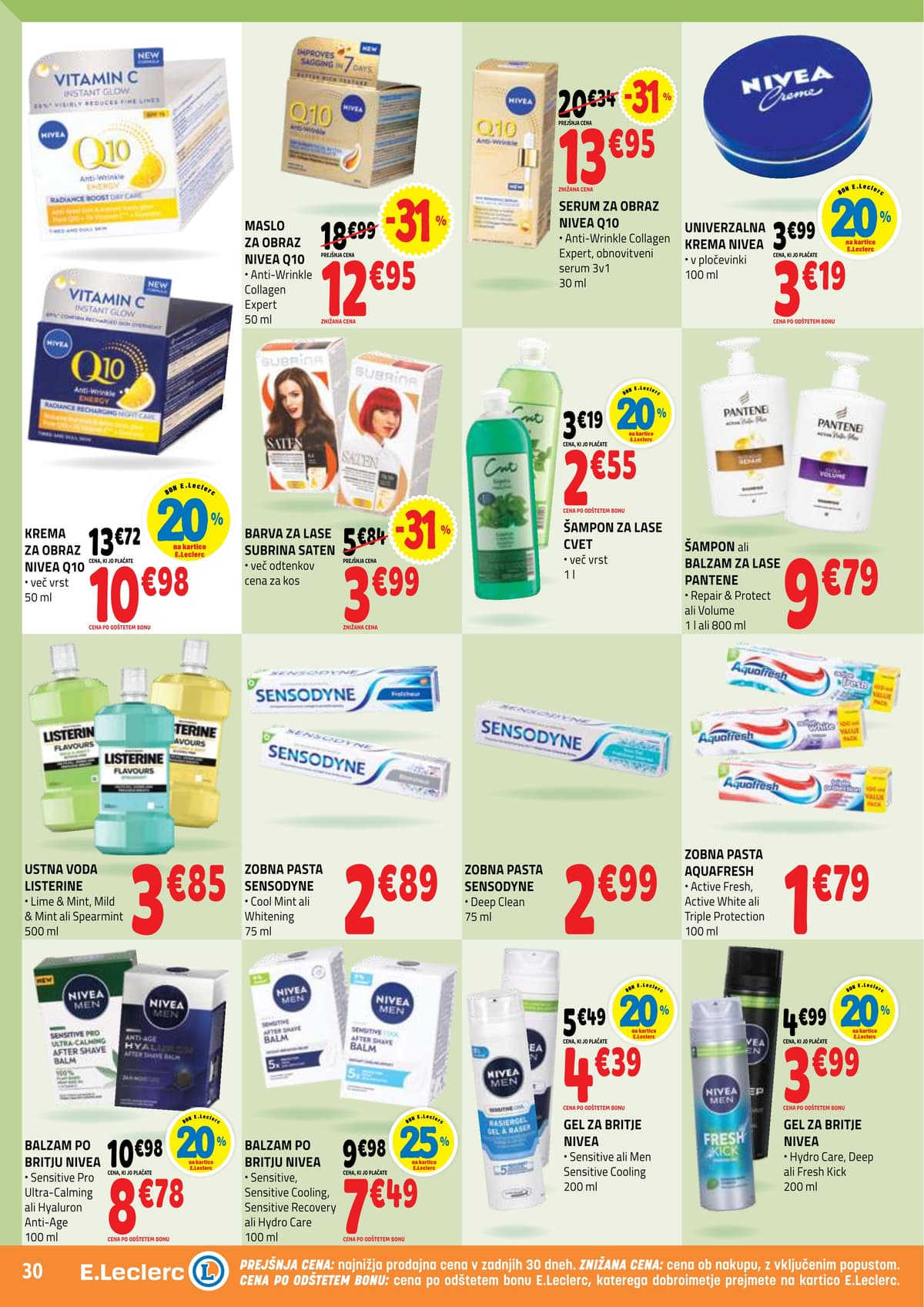 Stran 30. E.Leclerc kataloga - Akcijska Ponudba od 20.04.2026.