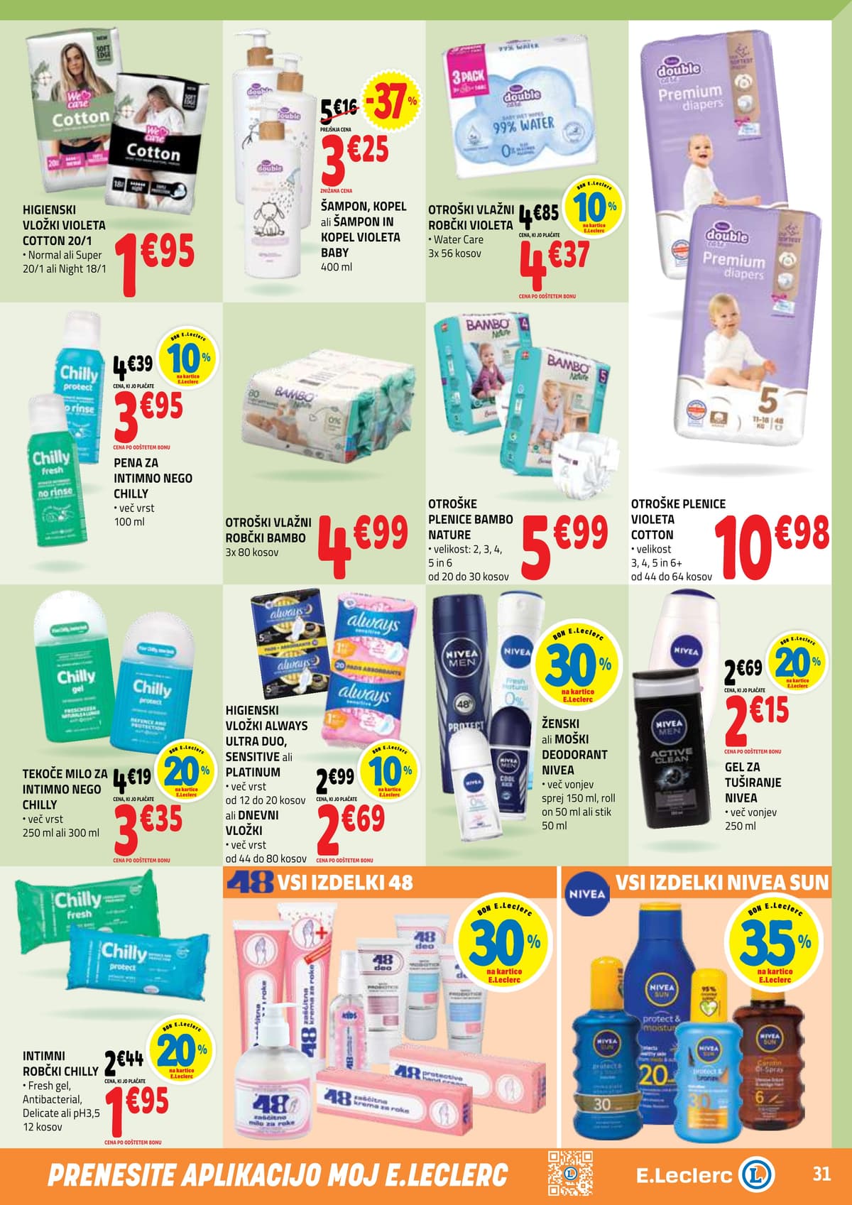Stran 31. E.Leclerc kataloga - Akcijska Ponudba od 20.04.2026.