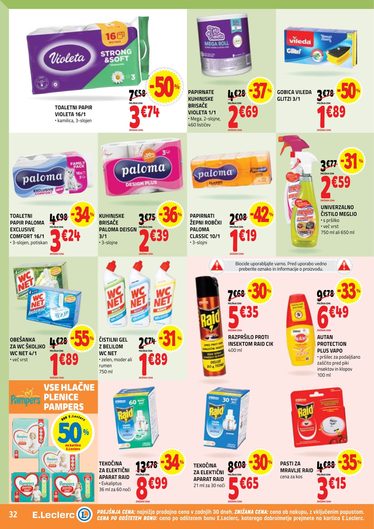 Stran 32. E.Leclerc kataloga - Akcijska Ponudba od 20.04.2026.