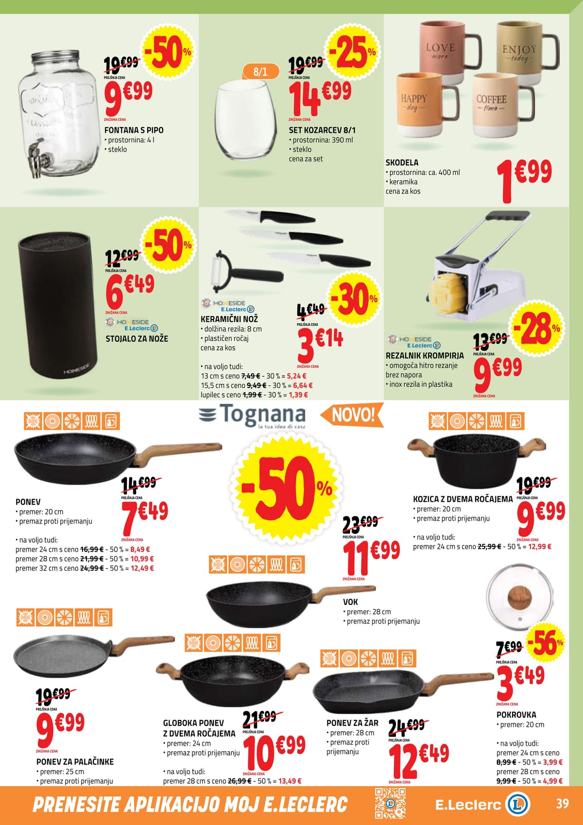 Stran 39. E.Leclerc kataloga - Akcijska Ponudba