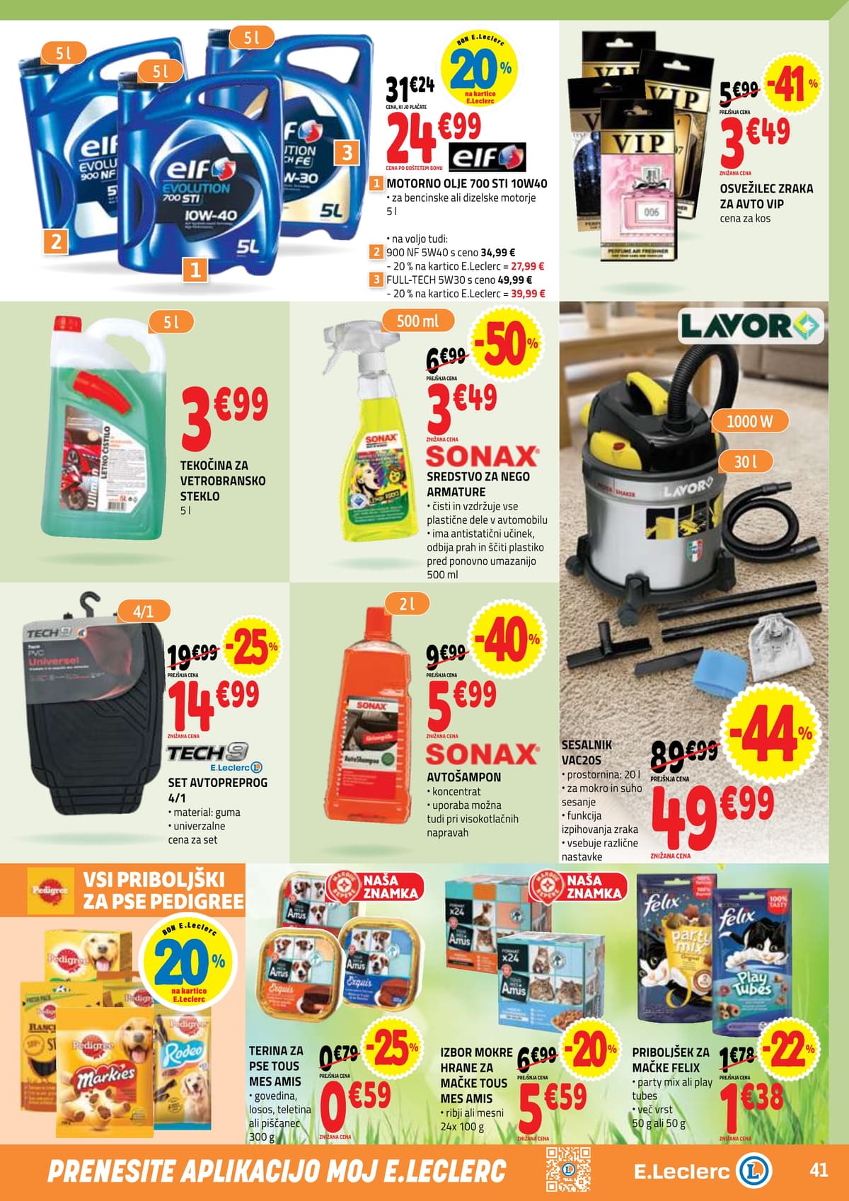 Stran 41. E.Leclerc kataloga - Akcijska Ponudba od 20.04.2026.
