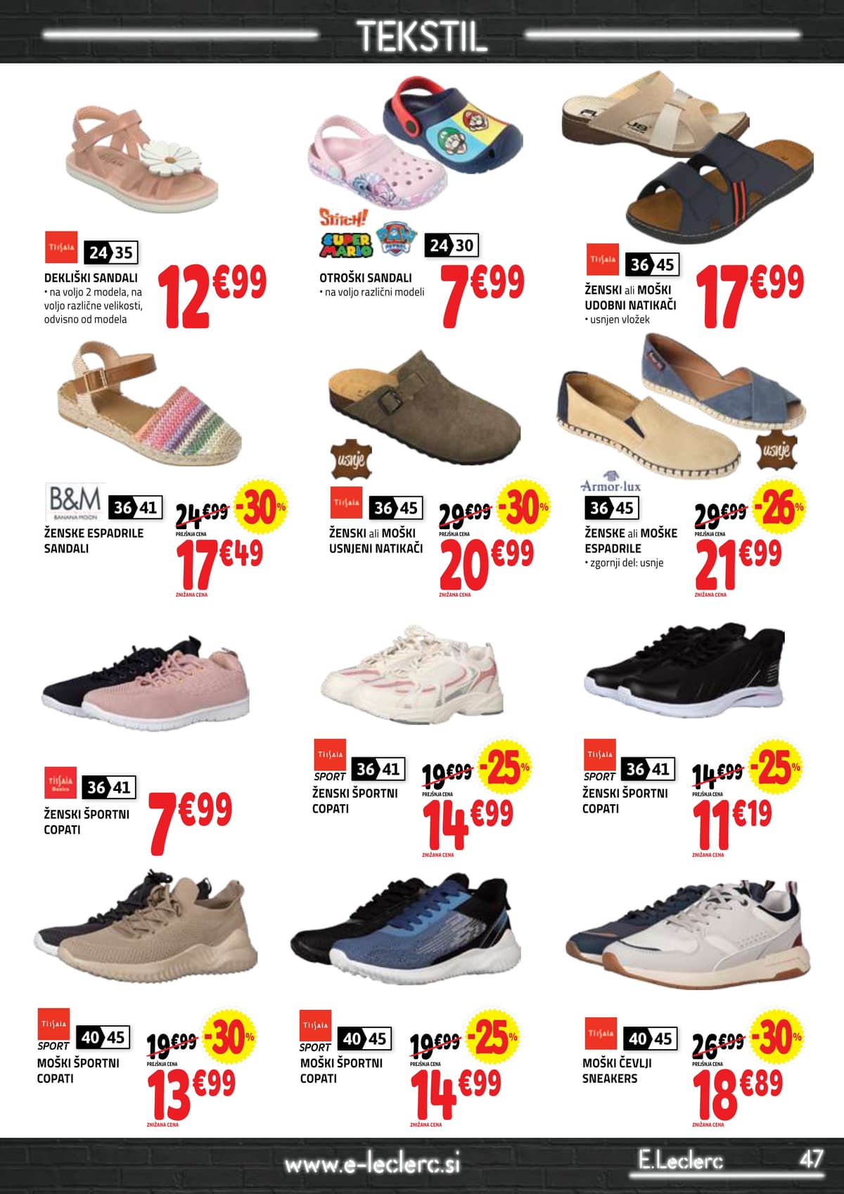 Stran 47. E.Leclerc kataloga - Akcijska Ponudba od 20.04.2026.