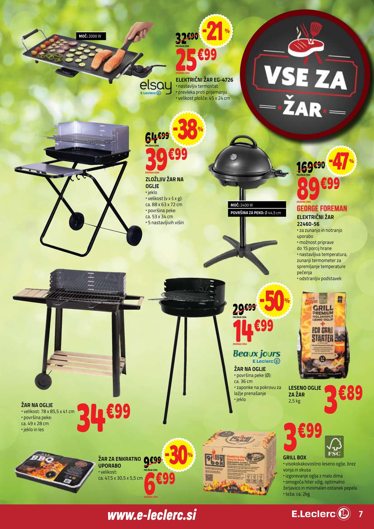 Stran 7. E.Leclerc kataloga - Akcijska Ponudba od 20.04.2026.