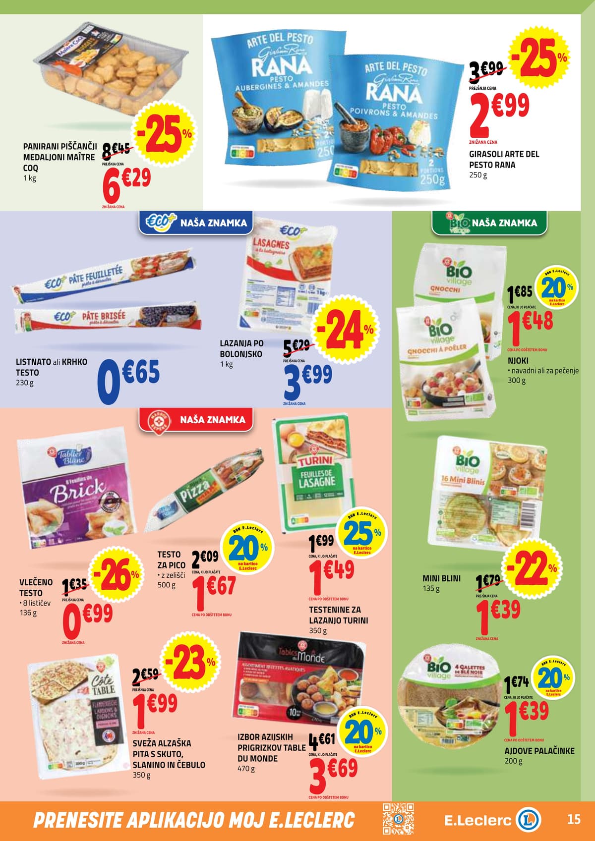 Stran 15. E.Leclerc kataloga - Akcijska Ponudba od 28.04.2026.