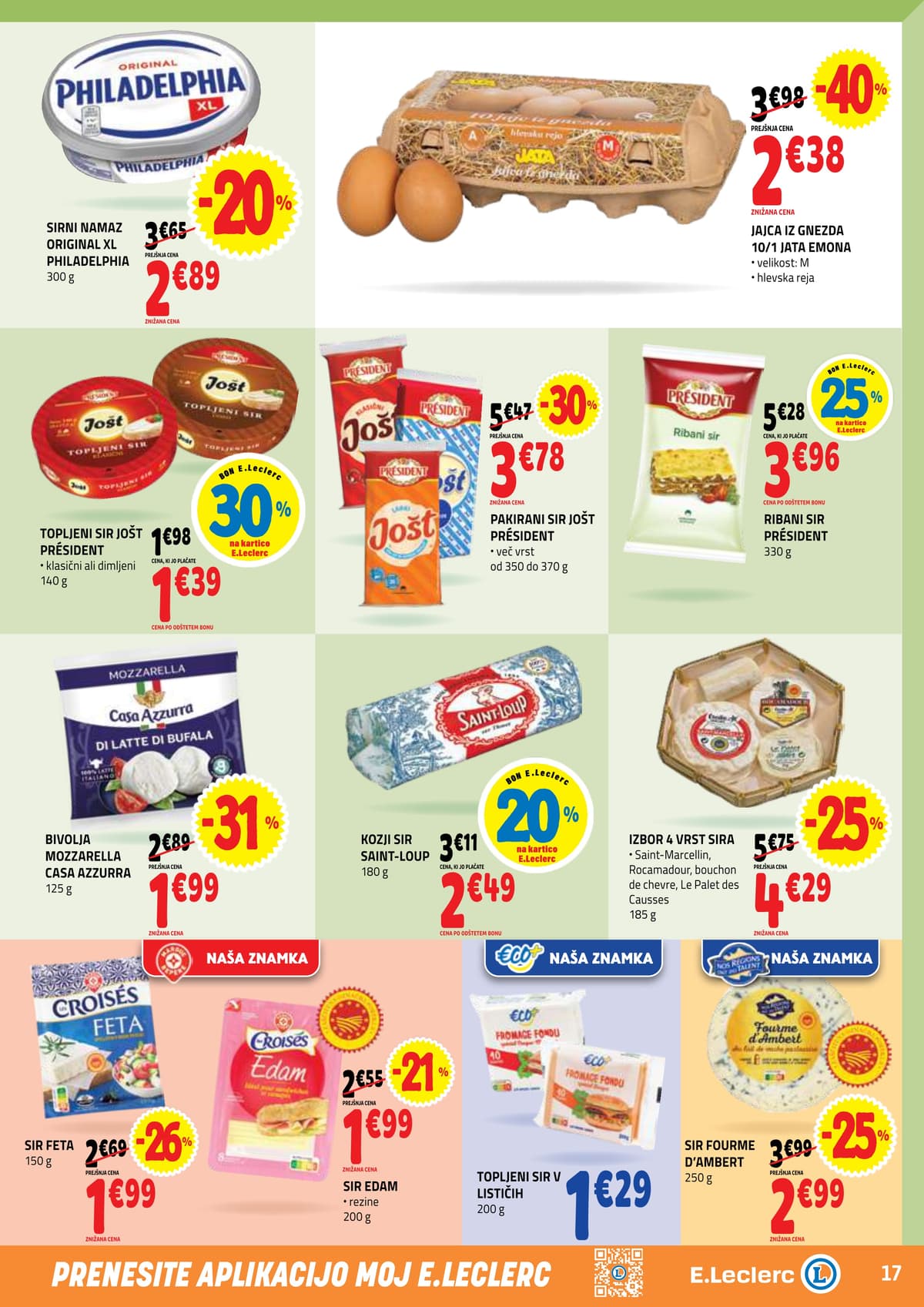 Stran 17. E.Leclerc kataloga - Akcijska Ponudba od 28.04.2026.