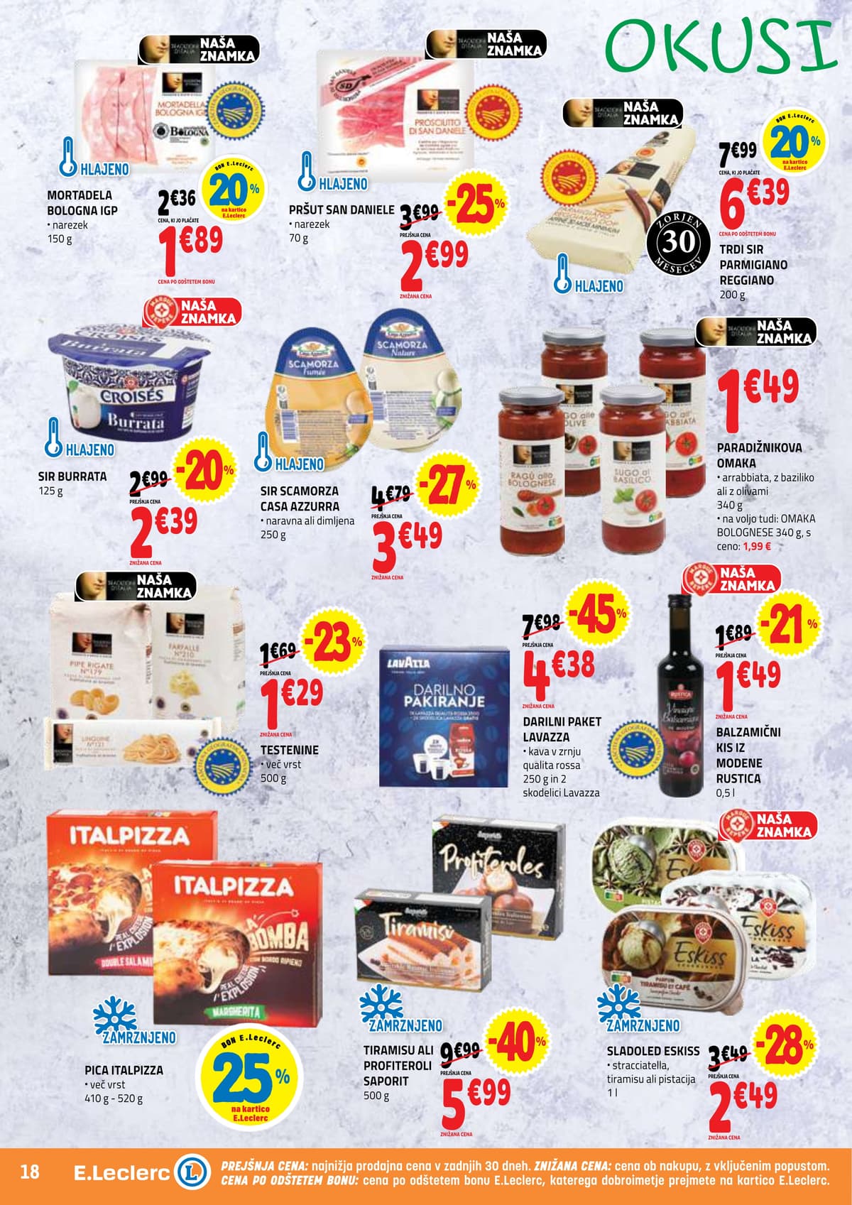 Stran 18. E.Leclerc kataloga - Akcijska Ponudba od 28.04.2026.
