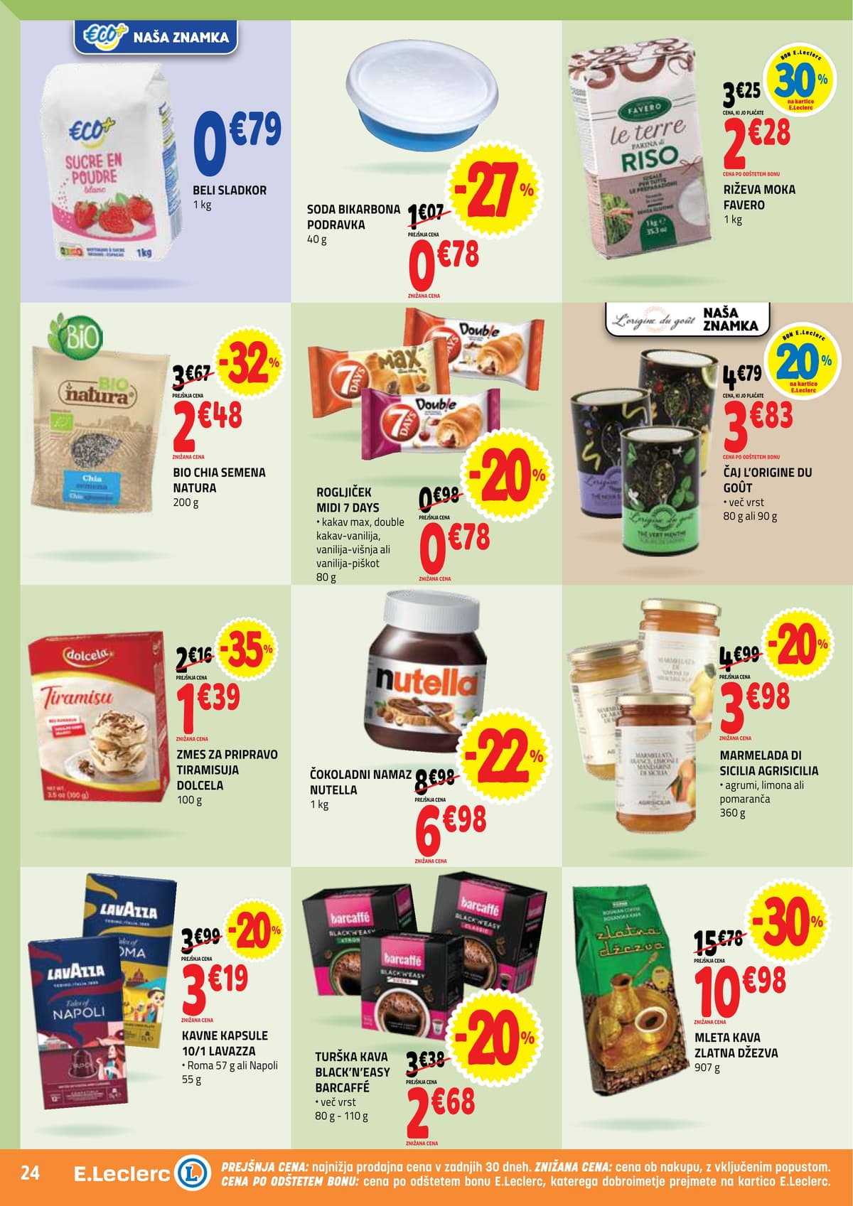 Stran 24. E.Leclerc kataloga - Akcijska Ponudba od 28.04.2026.