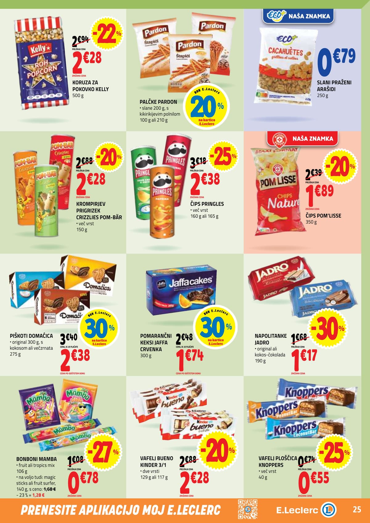 Stran 25. E.Leclerc kataloga - Akcijska Ponudba od 28.04.2026.