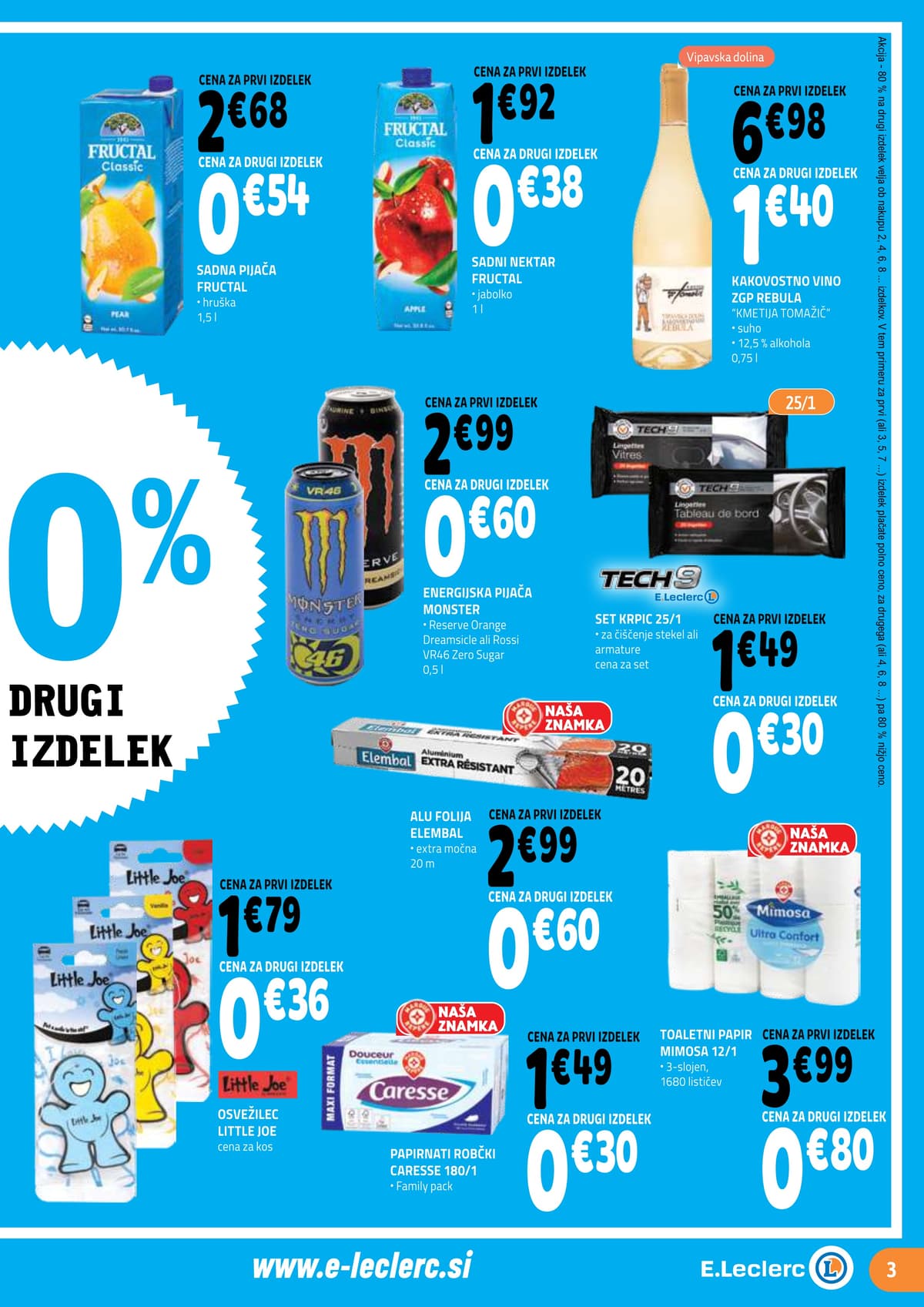 Stran 3. E.Leclerc kataloga - Akcijska Ponudba od 28.04.2026.