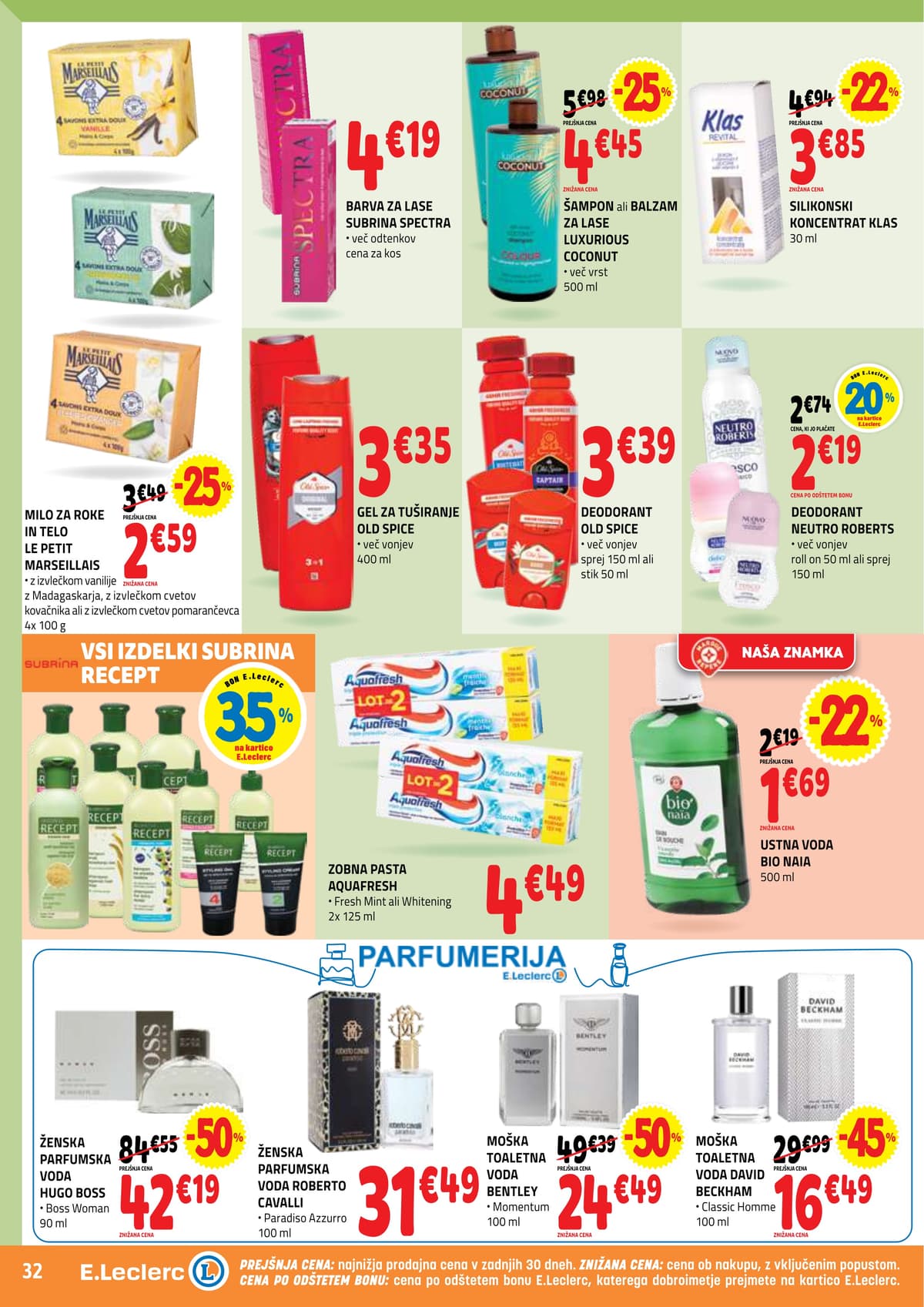 Stran 32. E.Leclerc kataloga - Akcijska Ponudba od 28.04.2026.