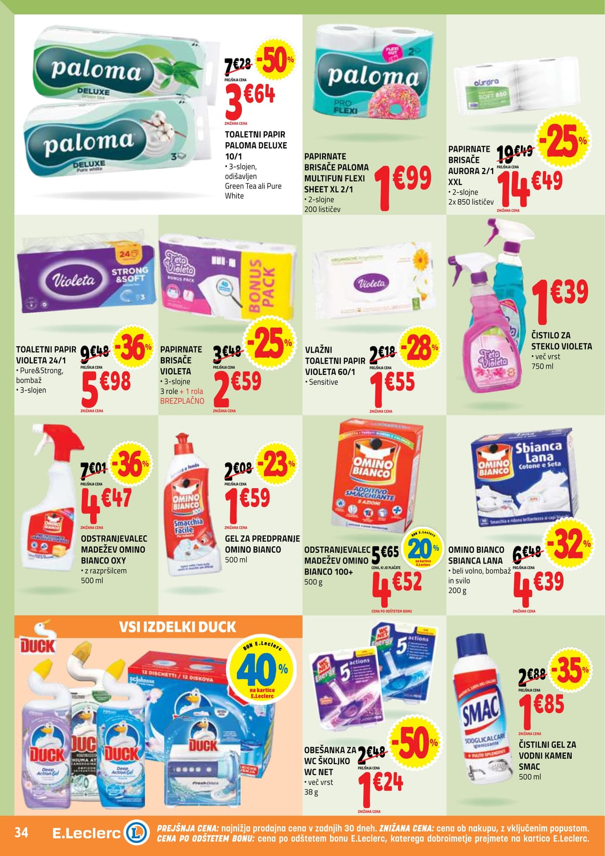 Stran 34. E.Leclerc kataloga - Akcijska Ponudba od 28.04.2026.