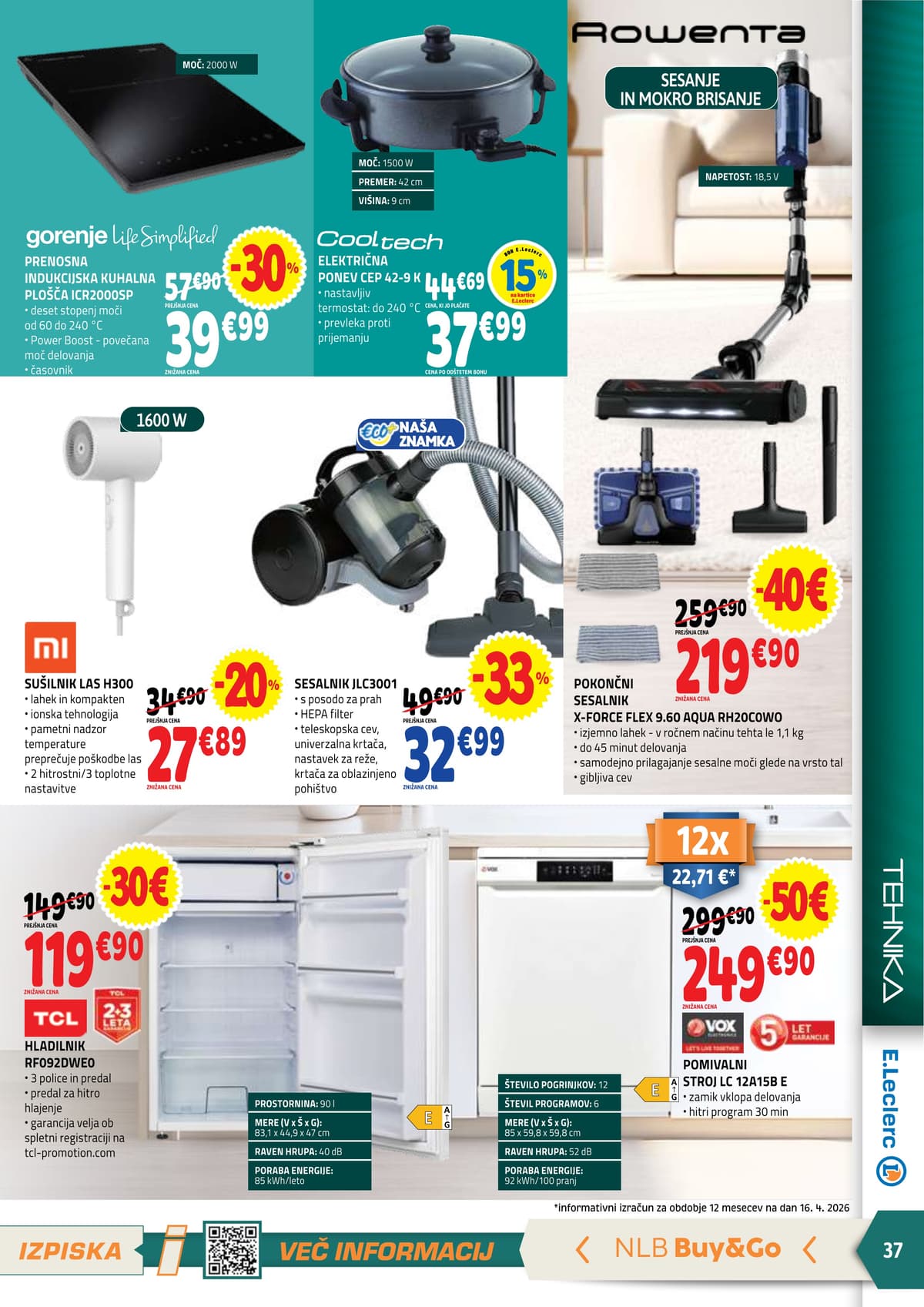 Stran 37. E.Leclerc kataloga - Akcijska Ponudba od 28.04.2026.