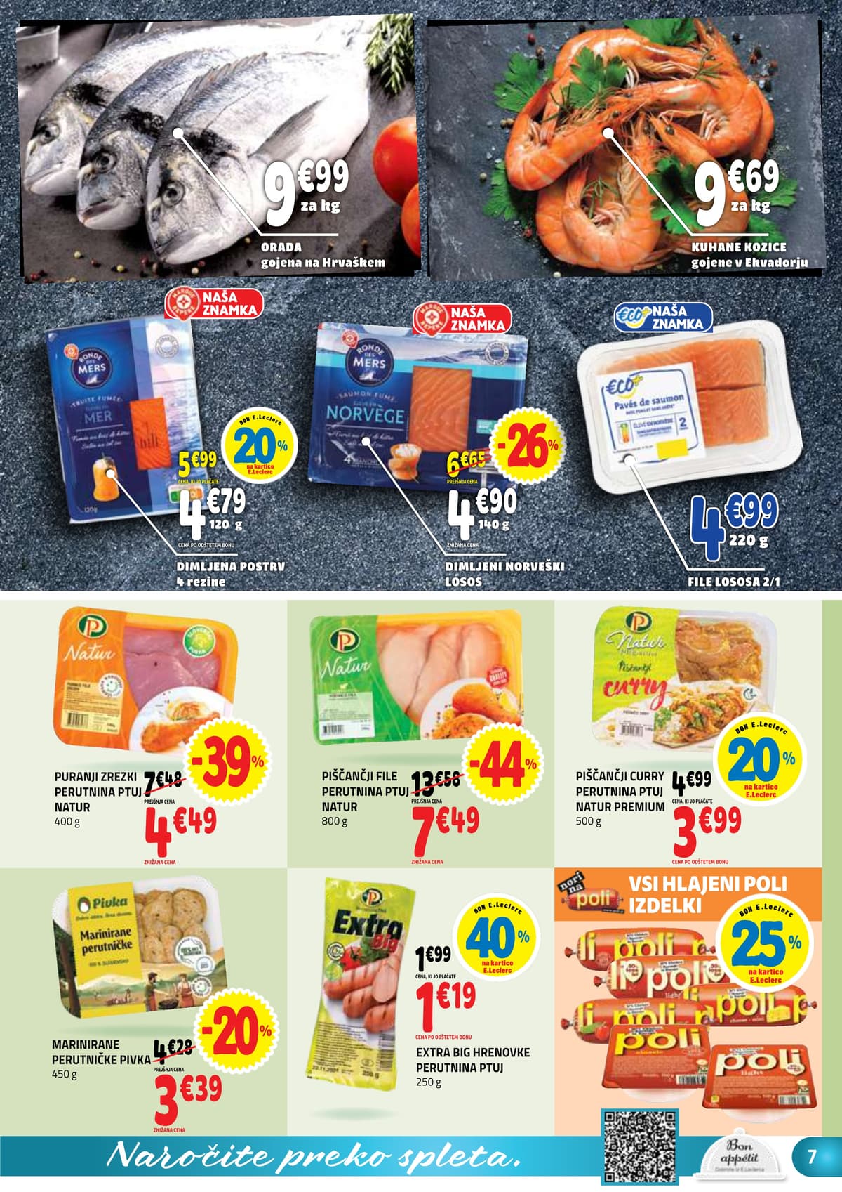Stran 7. E.Leclerc kataloga - Akcijska Ponudba od 28.04.2026.