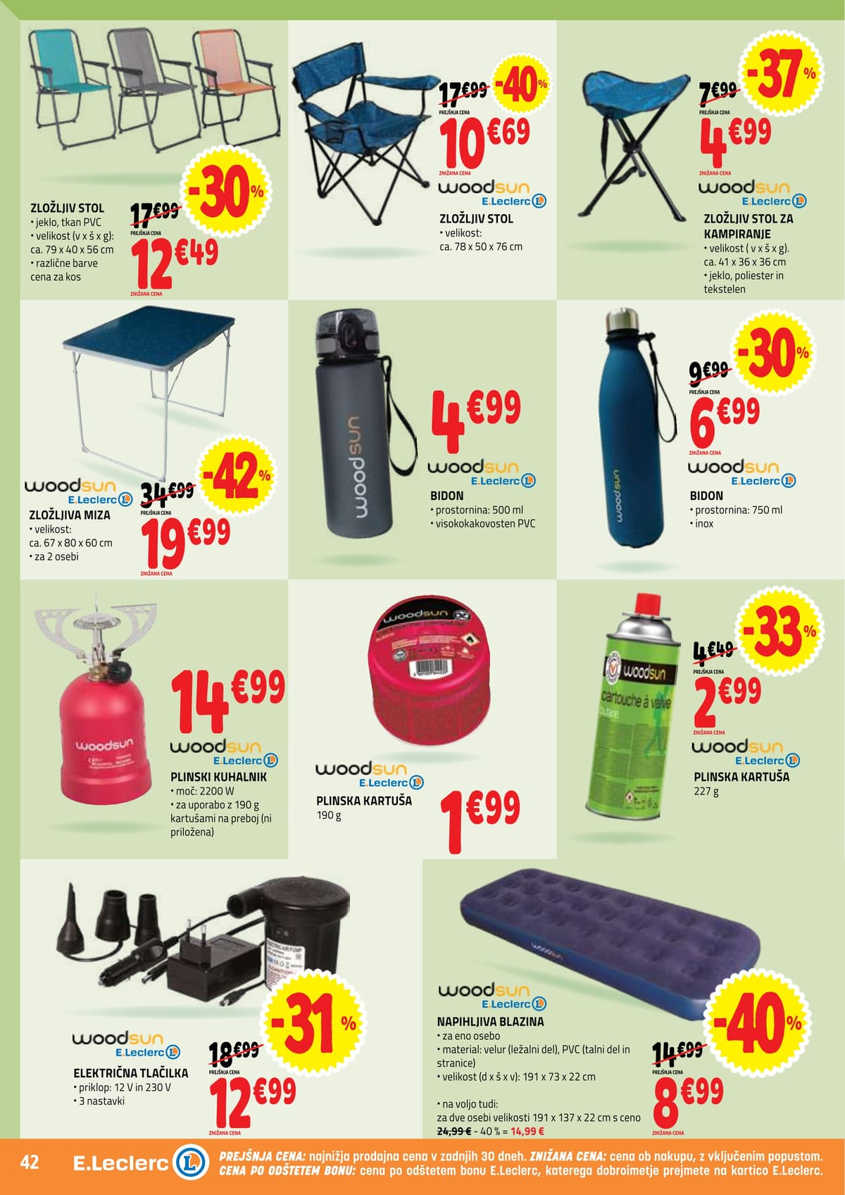 Stran 42. E.Leclerc kataloga - Akcijska Ponudba