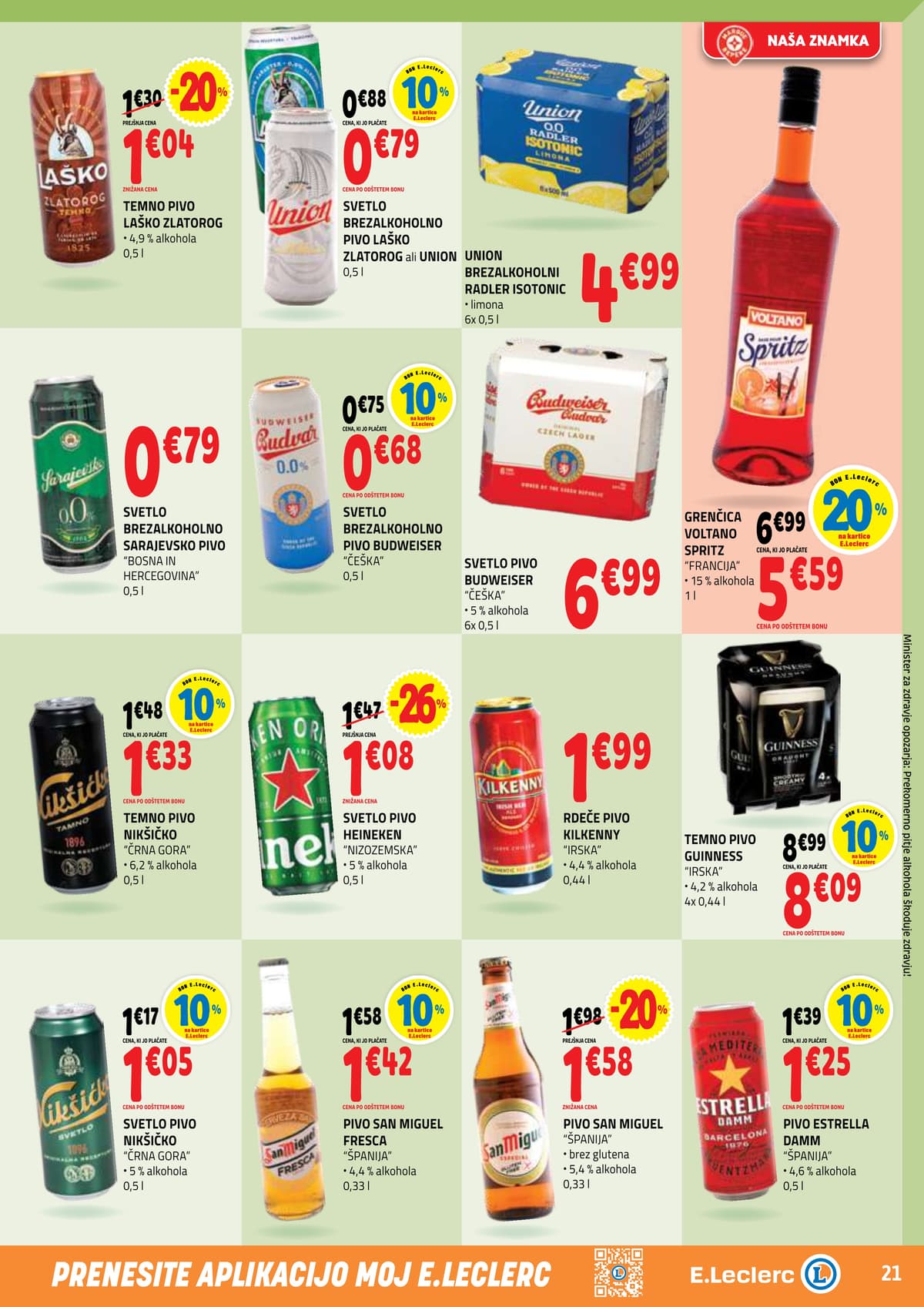 Stran 21. E.Leclerc kataloga - Akcijska Ponudba