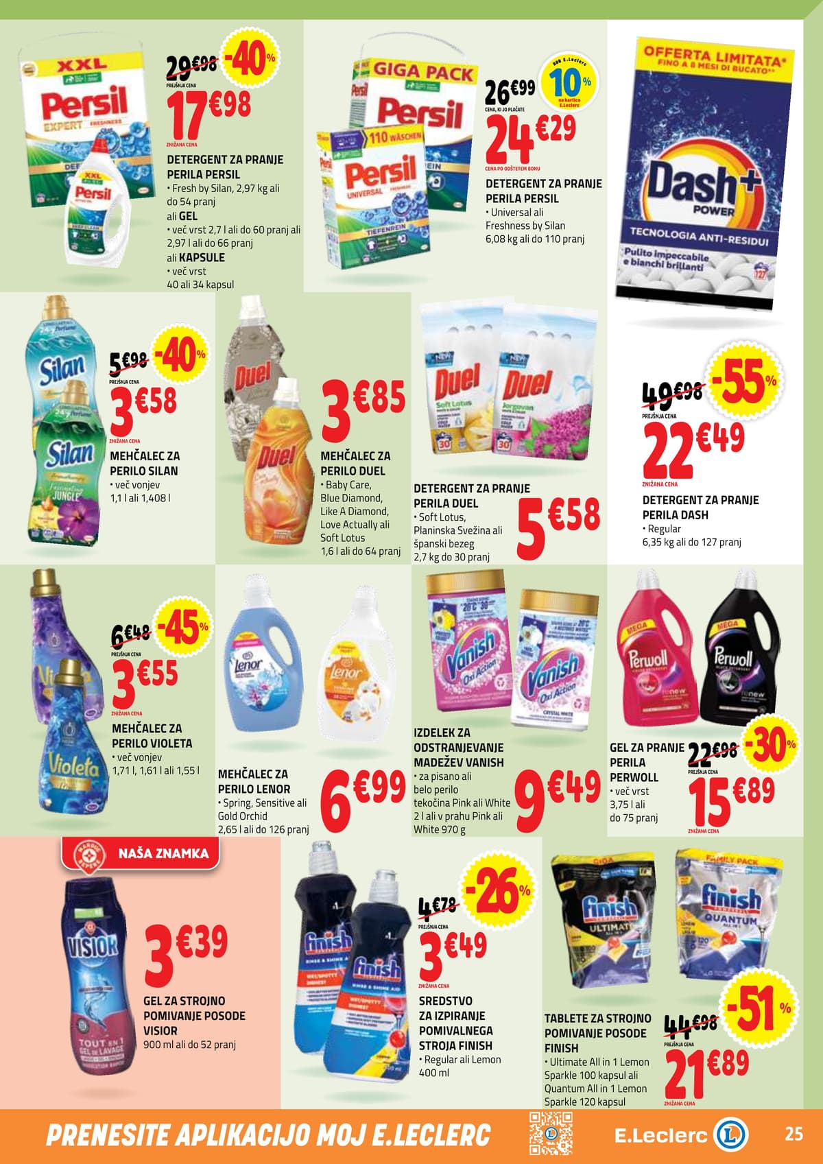 Stran 25. E.Leclerc kataloga - Akcijska Ponudba