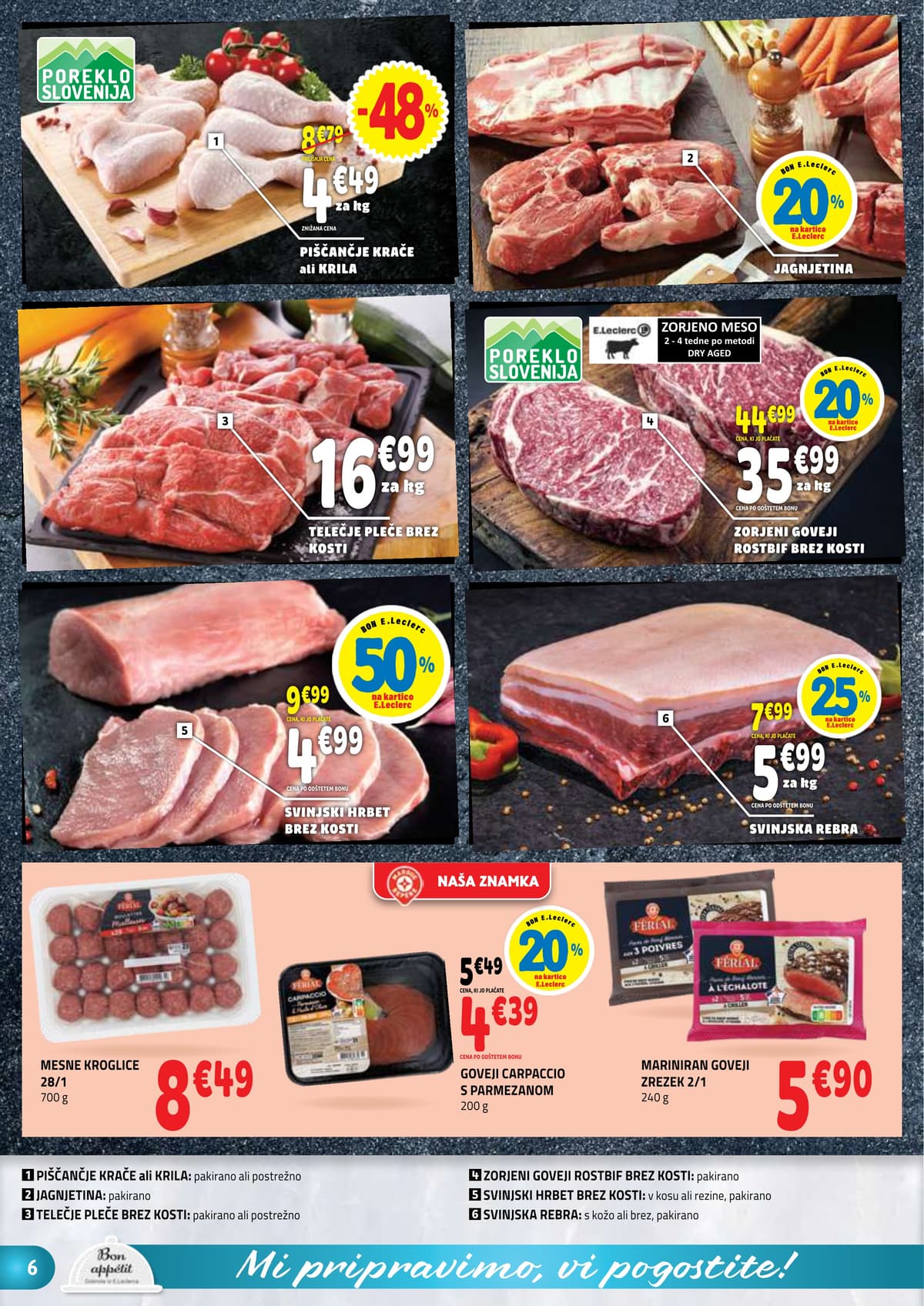Stran 6. E.Leclerc kataloga - Akcijska Ponudba