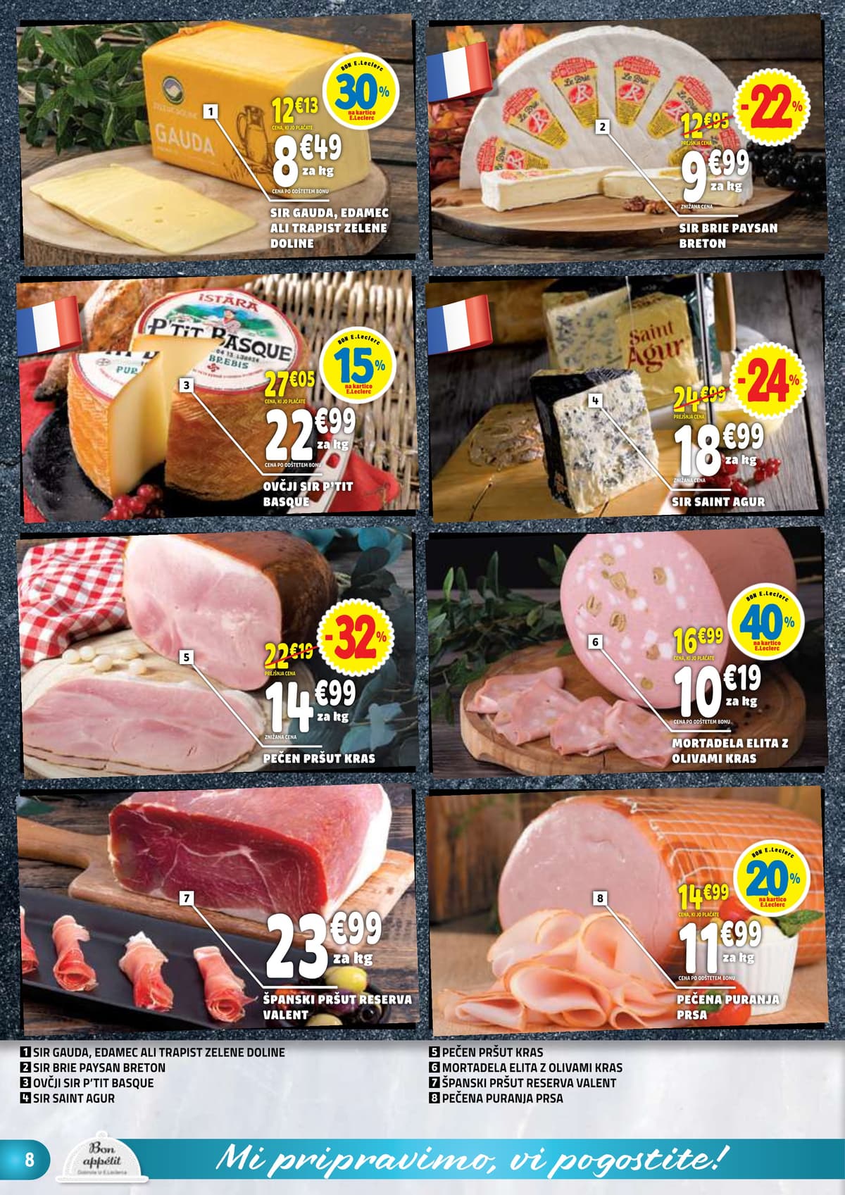 Stran 8. E.Leclerc kataloga - Akcijska Ponudba