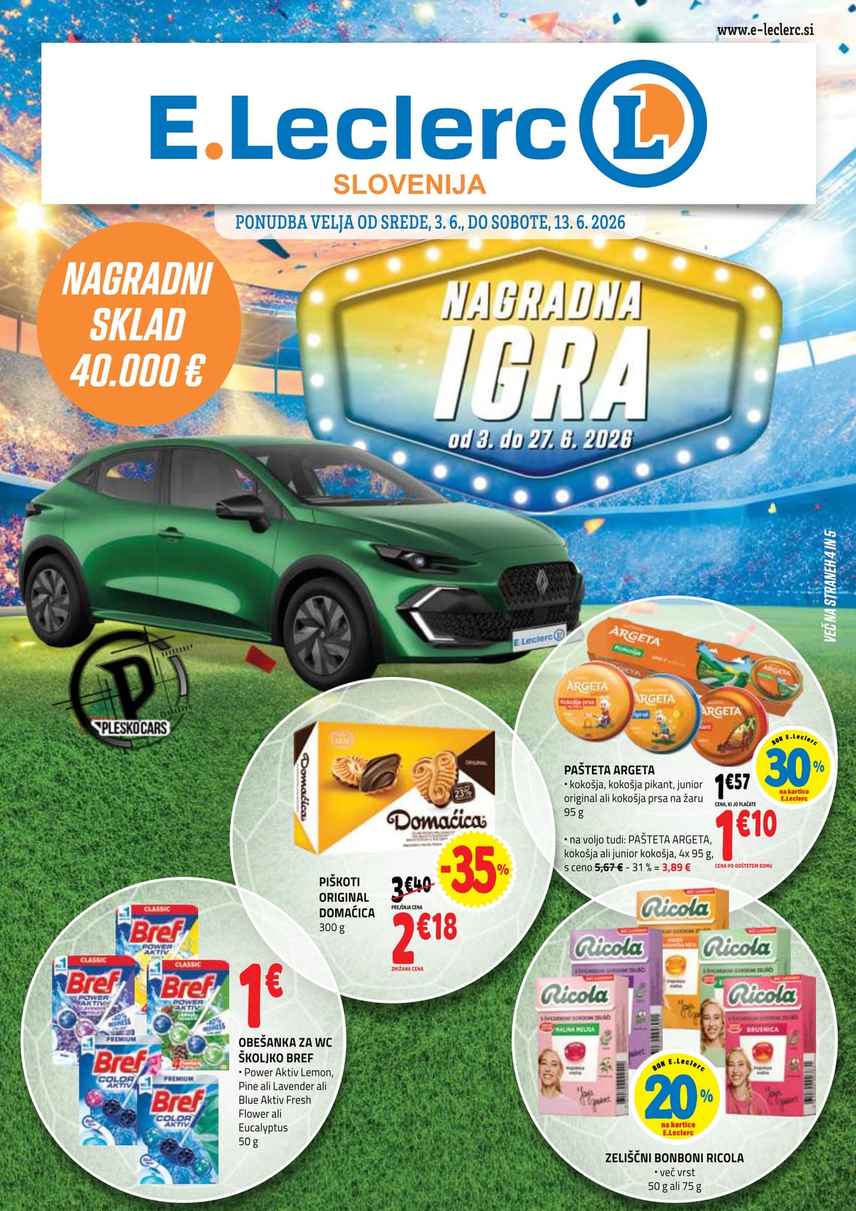 Stran 1. E.Leclerc kataloga - Akcijska Ponudba