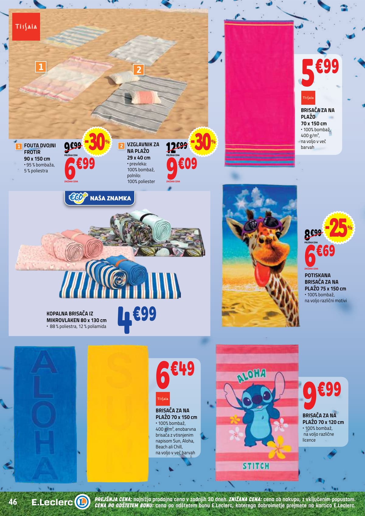 Stran 46. E.Leclerc kataloga - Akcijska Ponudba od 01.06.2026.
