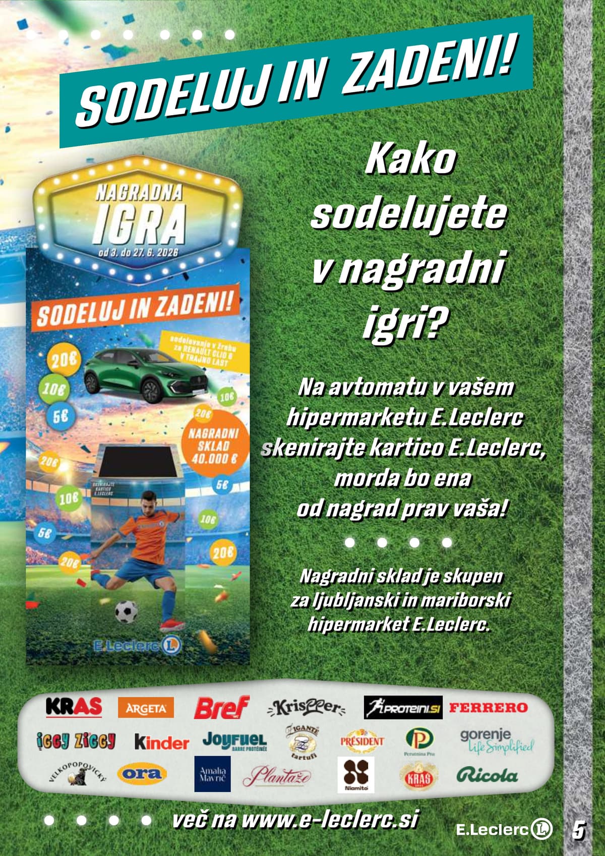 Stran 5. E.Leclerc kataloga - Akcijska Ponudba od 01.06.2026.