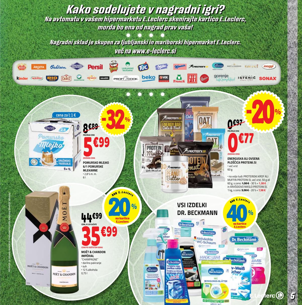 Stran 5. E.Leclerc kataloga - Akcijska Ponudba od 08.06.2026.
