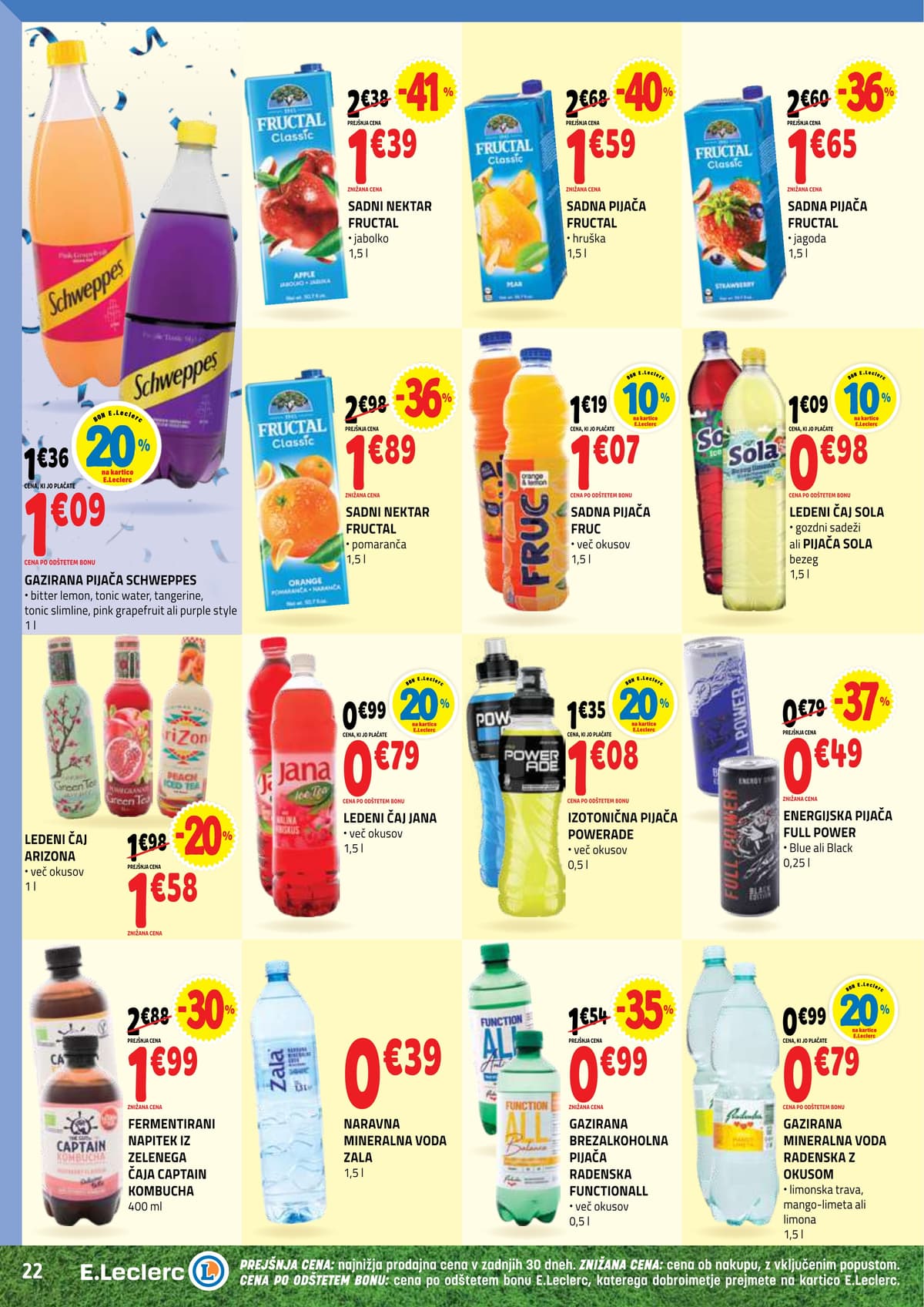 Stran 22. E.Leclerc kataloga - Akcijska Ponudba od 15.06.2026