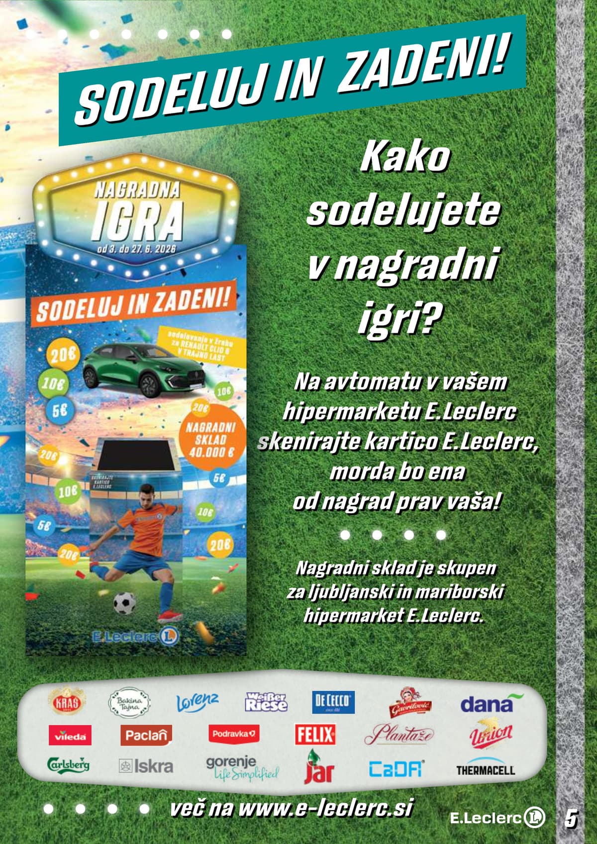 Stran 5. E.Leclerc kataloga - Akcijska Ponudba od 15.06.2026