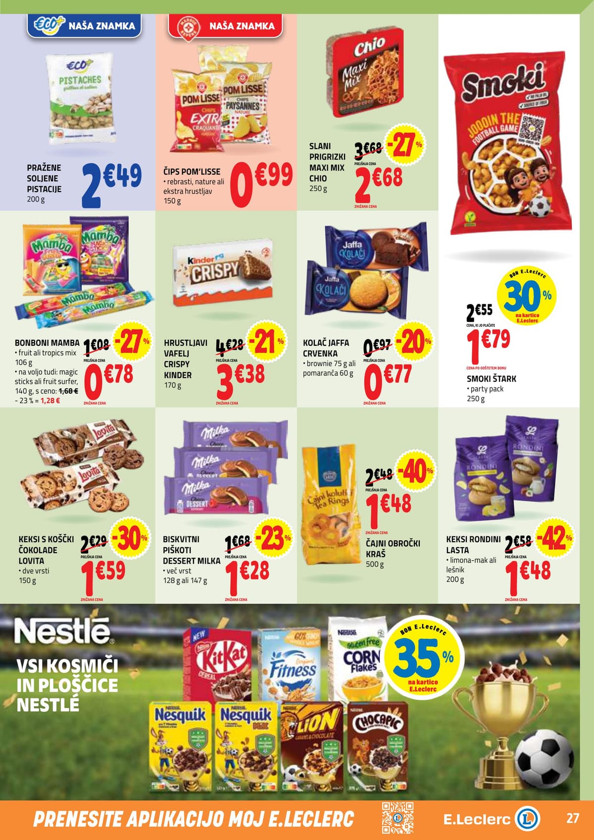 Stran 27. E.Leclerc kataloga - Akcijska Ponudba od 23.06.2026