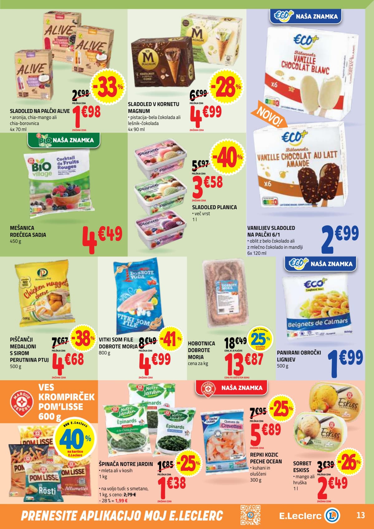 Stran 13. E.Leclerc kataloga - Akcijska Ponudba