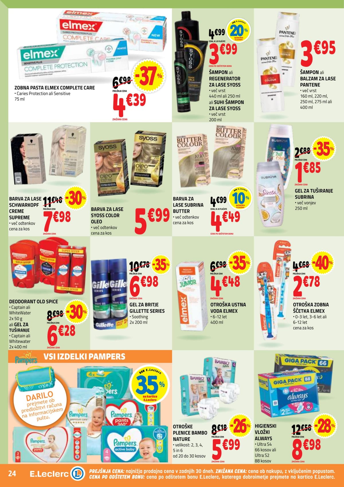 Stran 24. E.Leclerc kataloga - Akcijska Ponudba