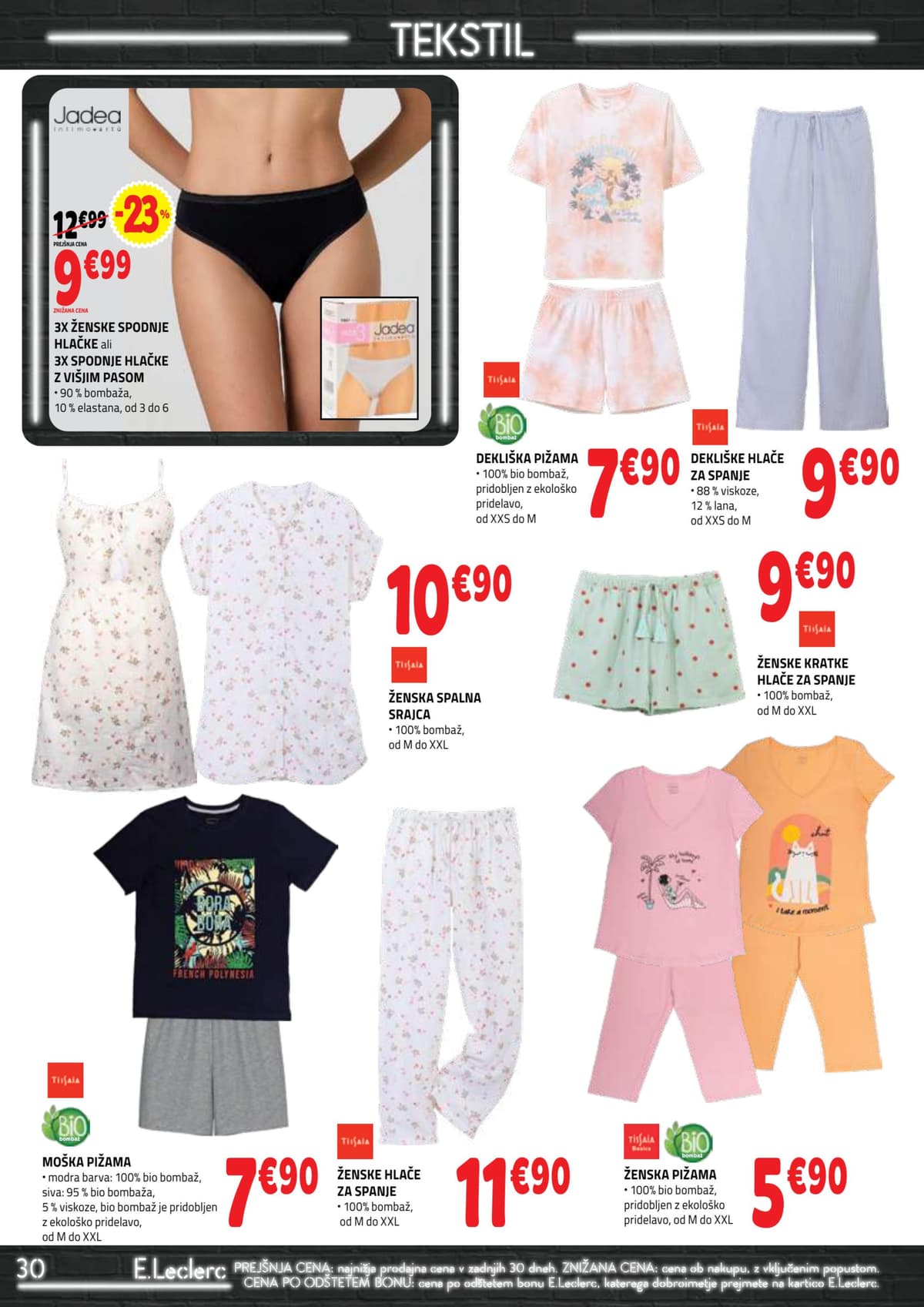 Stran 30. E.Leclerc kataloga - Akcijska Ponudba
