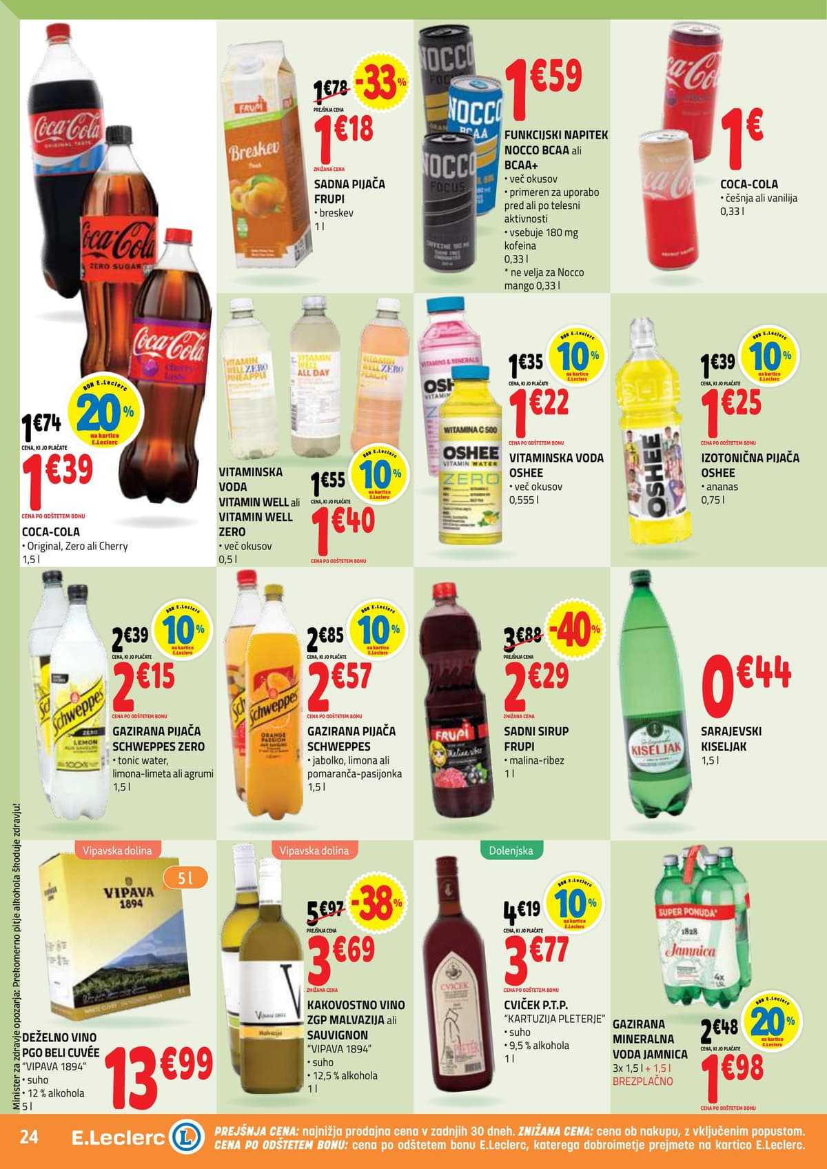 Stran 24. E.Leclerc kataloga - Akcijska Ponudba