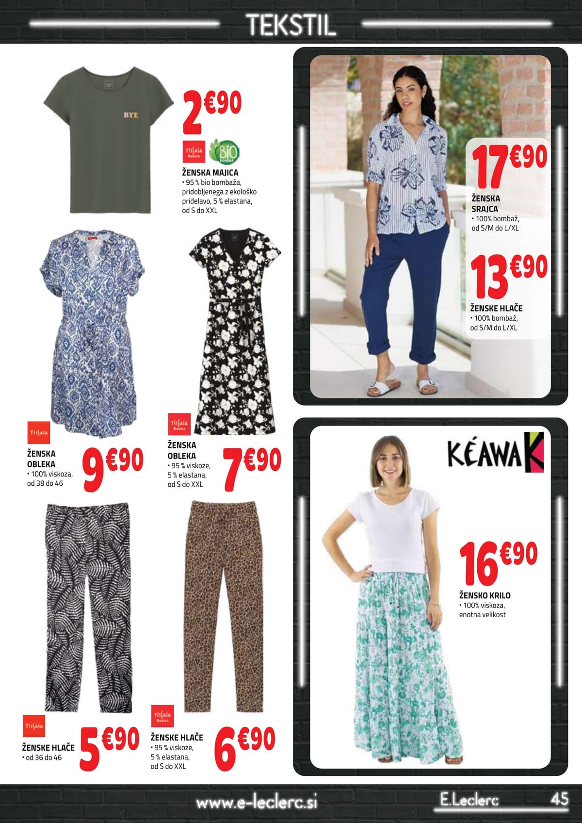 Stran 45. E.Leclerc kataloga - Akcijska Ponudba od 10.08.2026