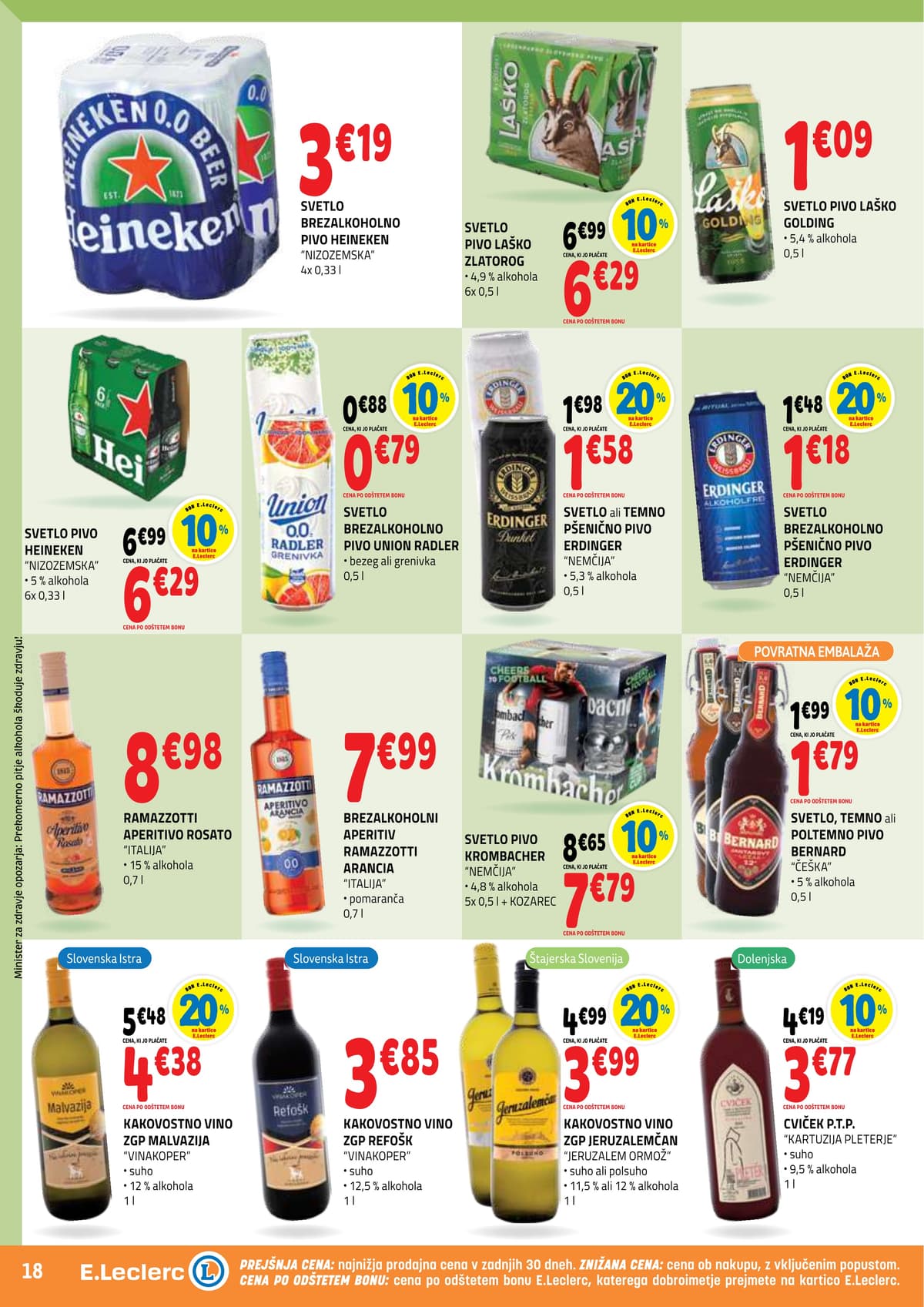 Stran 18. E.Leclerc kataloga - Akcijska Ponudba