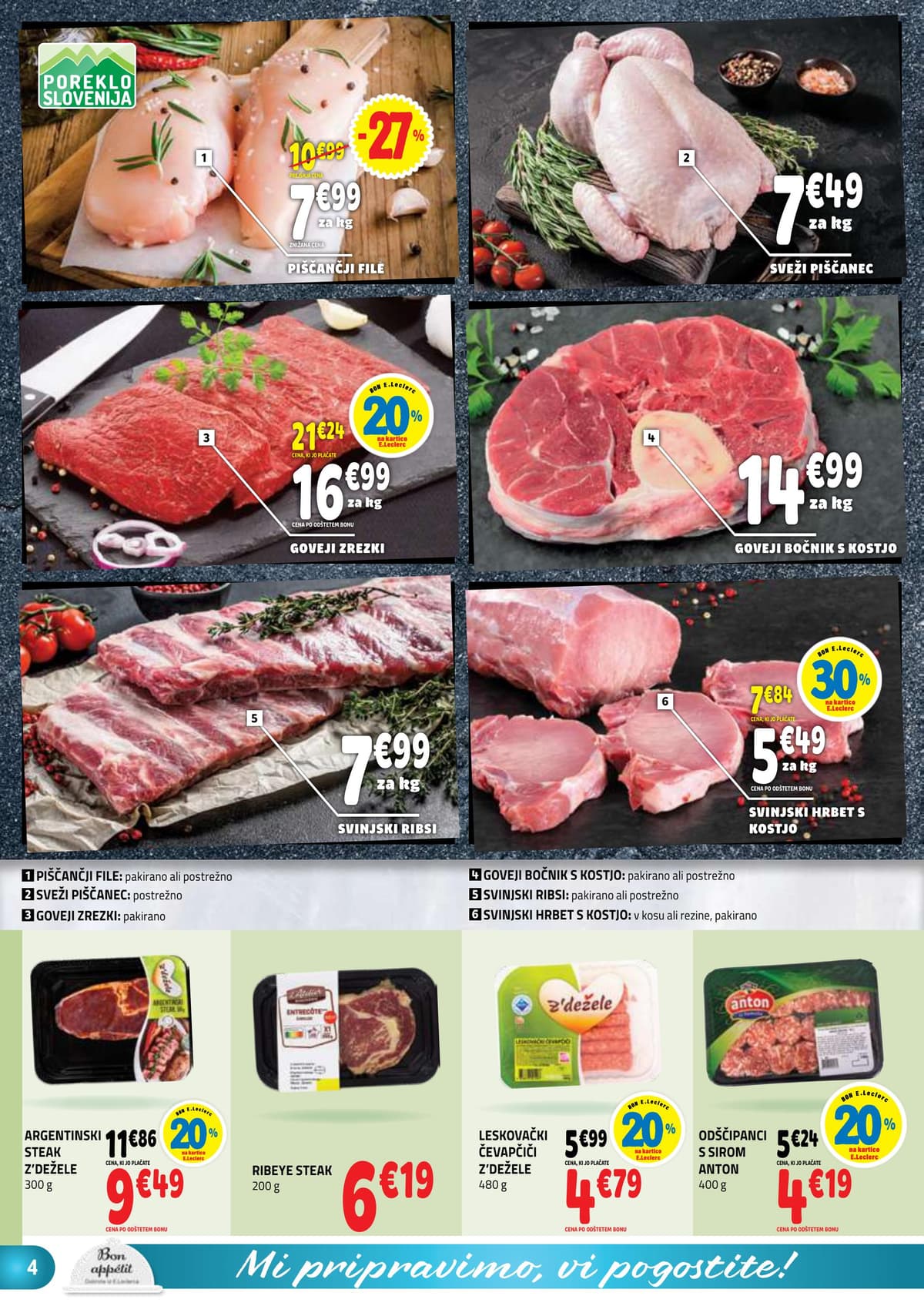 Stran 4. E.Leclerc kataloga - Akcijska Ponudba