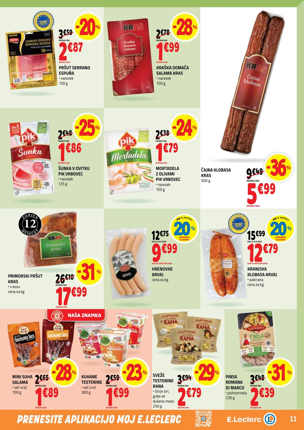 Stran 11. E.Leclerc kataloga - Akcijska Ponudba