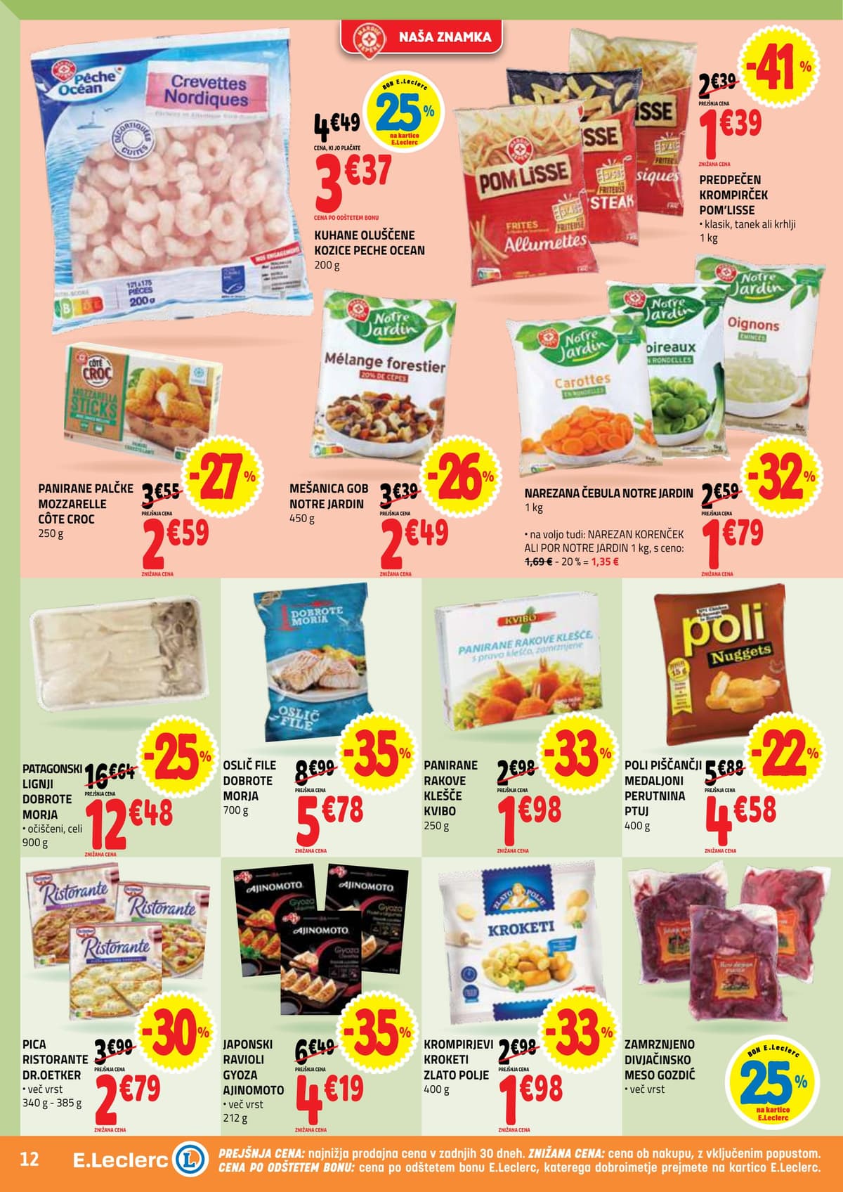 Stran 12. E.Leclerc kataloga - Akcijska Ponudba