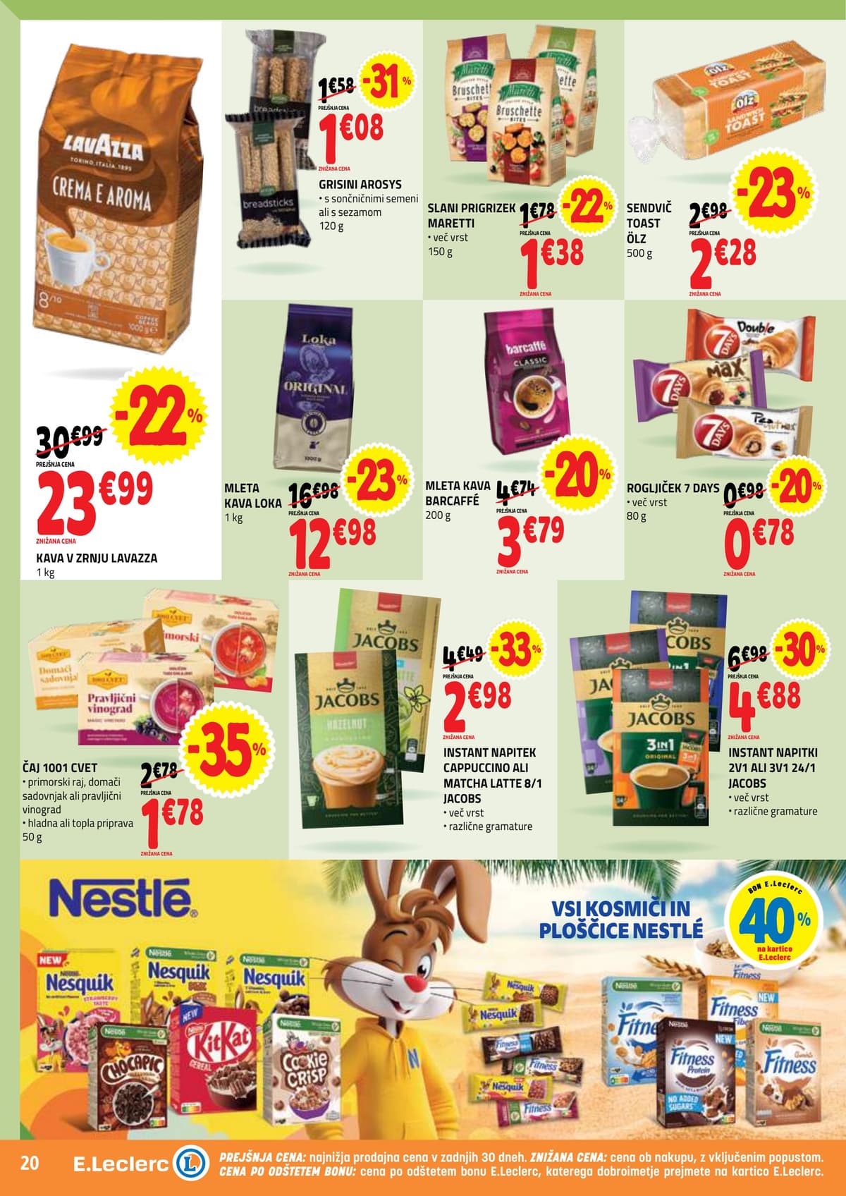 Stran 20. E.Leclerc kataloga - Akcijska Ponudba