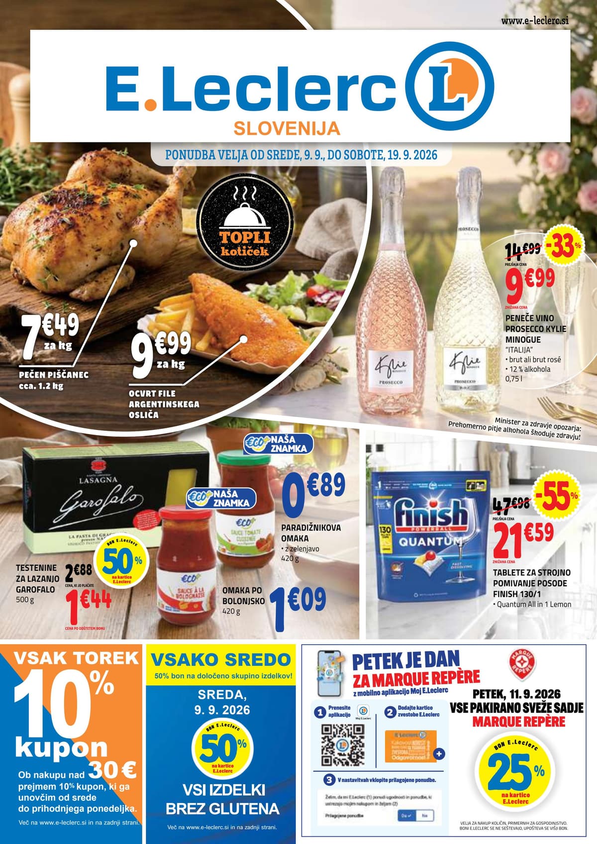 E.Leclerc katalog od 09/09/2026 - Akcijska Ponudba