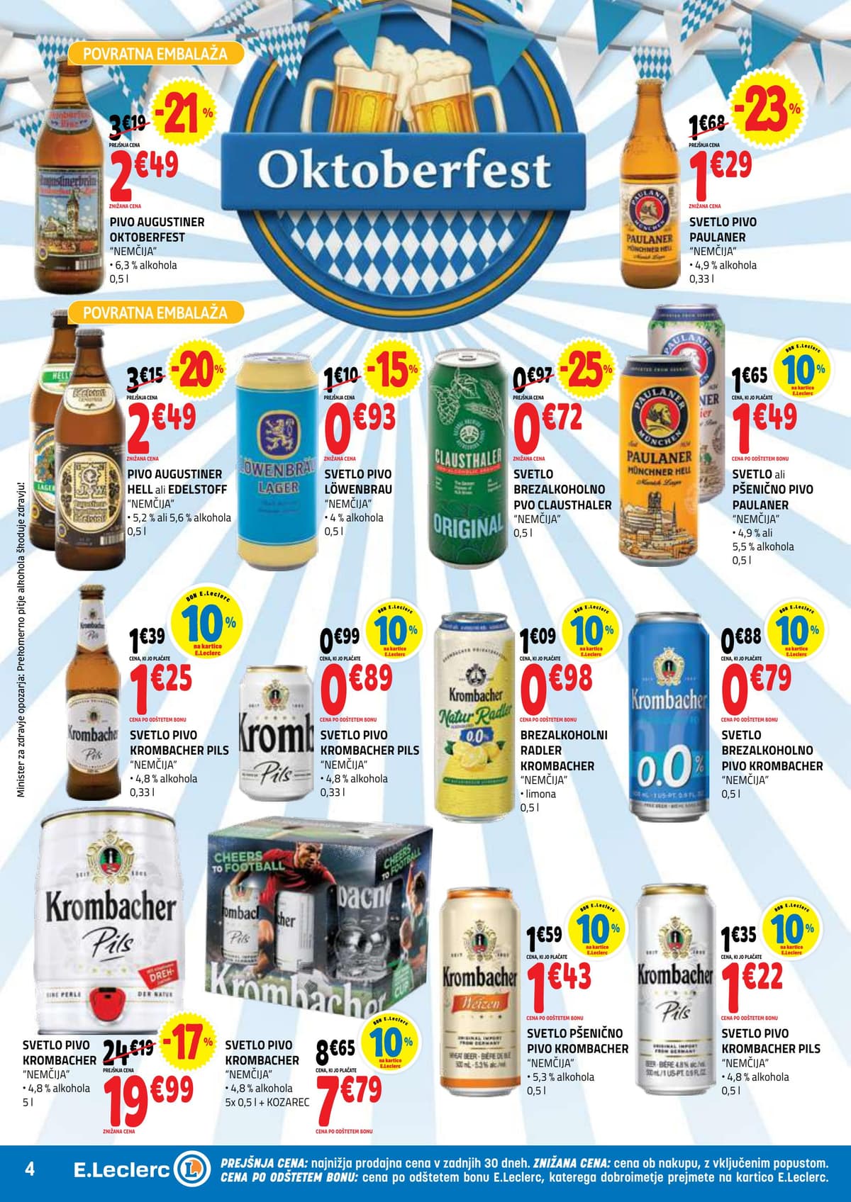 Stran 4. E.Leclerc kataloga - Akcijska Ponudba