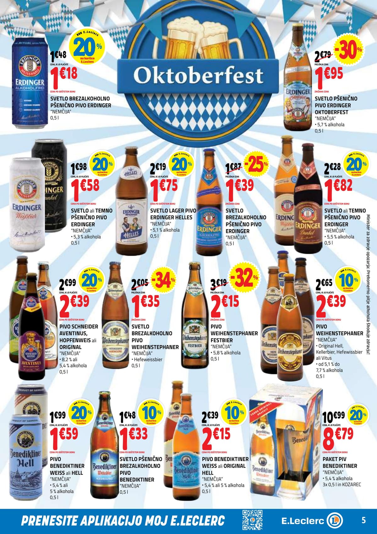Stran 5. E.Leclerc kataloga - Akcijska Ponudba