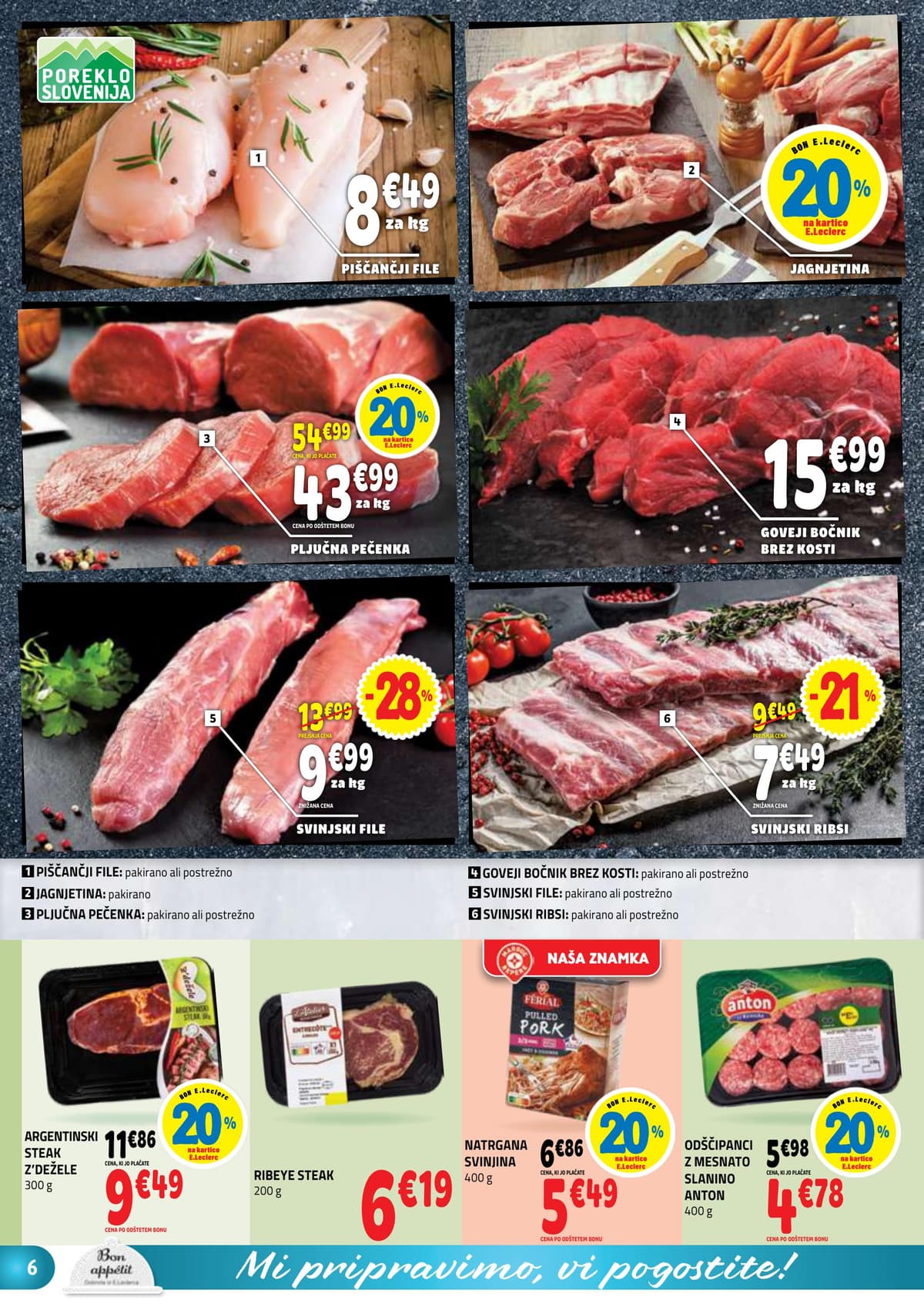 Stran 6. E.Leclerc kataloga - Akcijska Ponudba