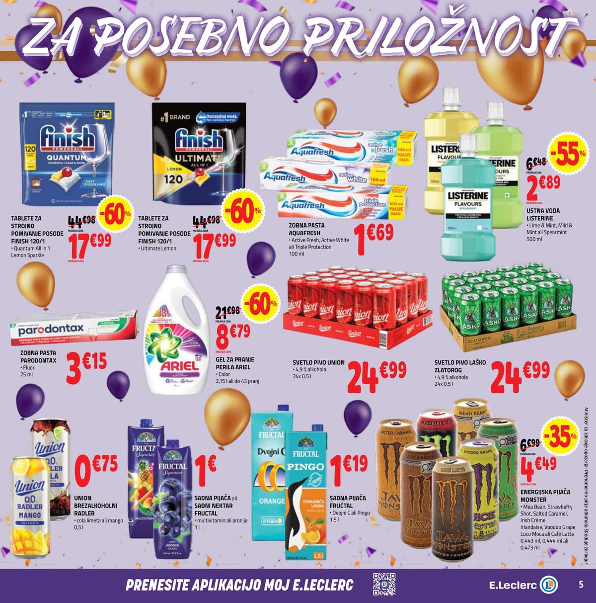 Stran 5. E.Leclerc kataloga - Akcijska Ponudba od 12.10.2026.