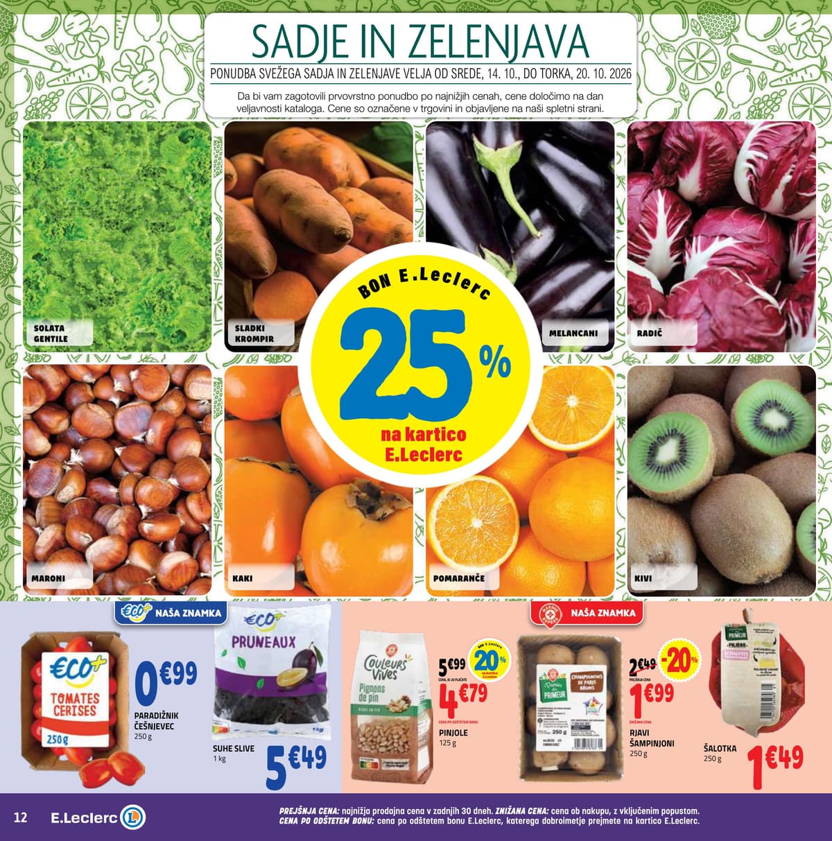 Stran 12. E.Leclerc kataloga - Akcijska Ponudba
