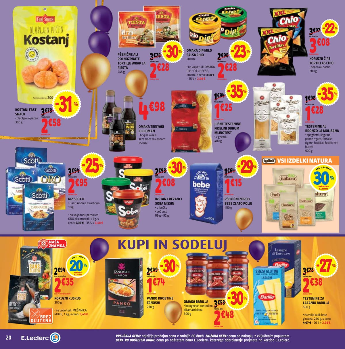 Stran 20. E.Leclerc kataloga - Akcijska Ponudba