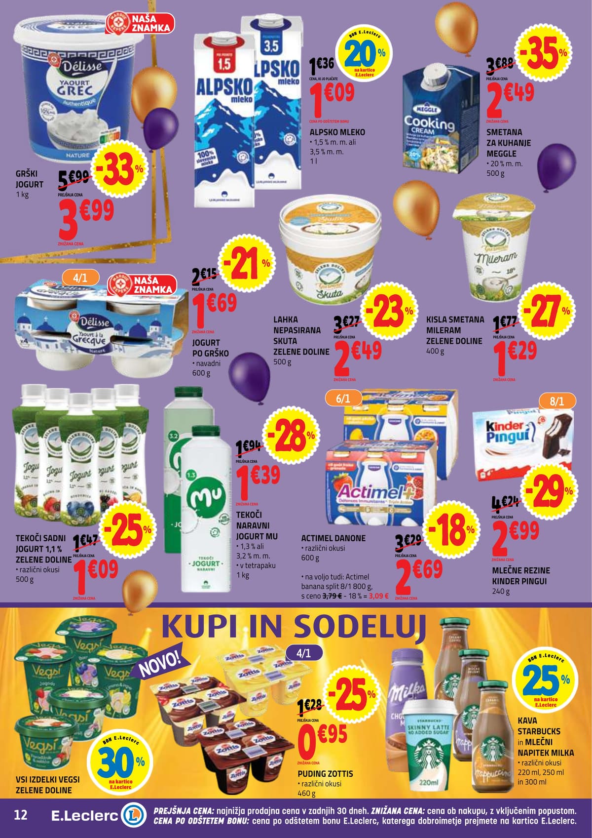 Stran 12. E.Leclerc kataloga - Akcijska Ponudba