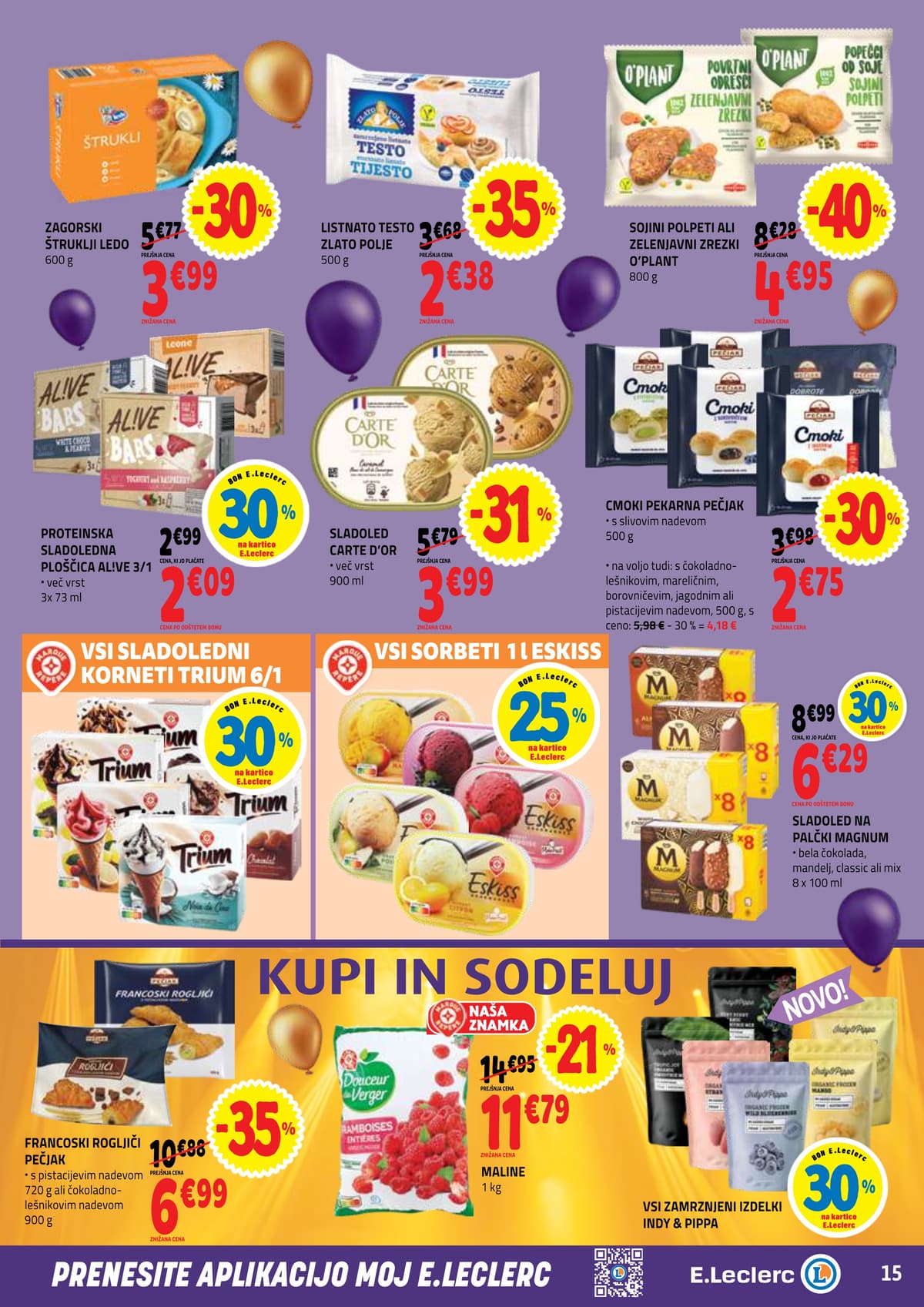Stran 15. E.Leclerc kataloga - Akcijska Ponudba