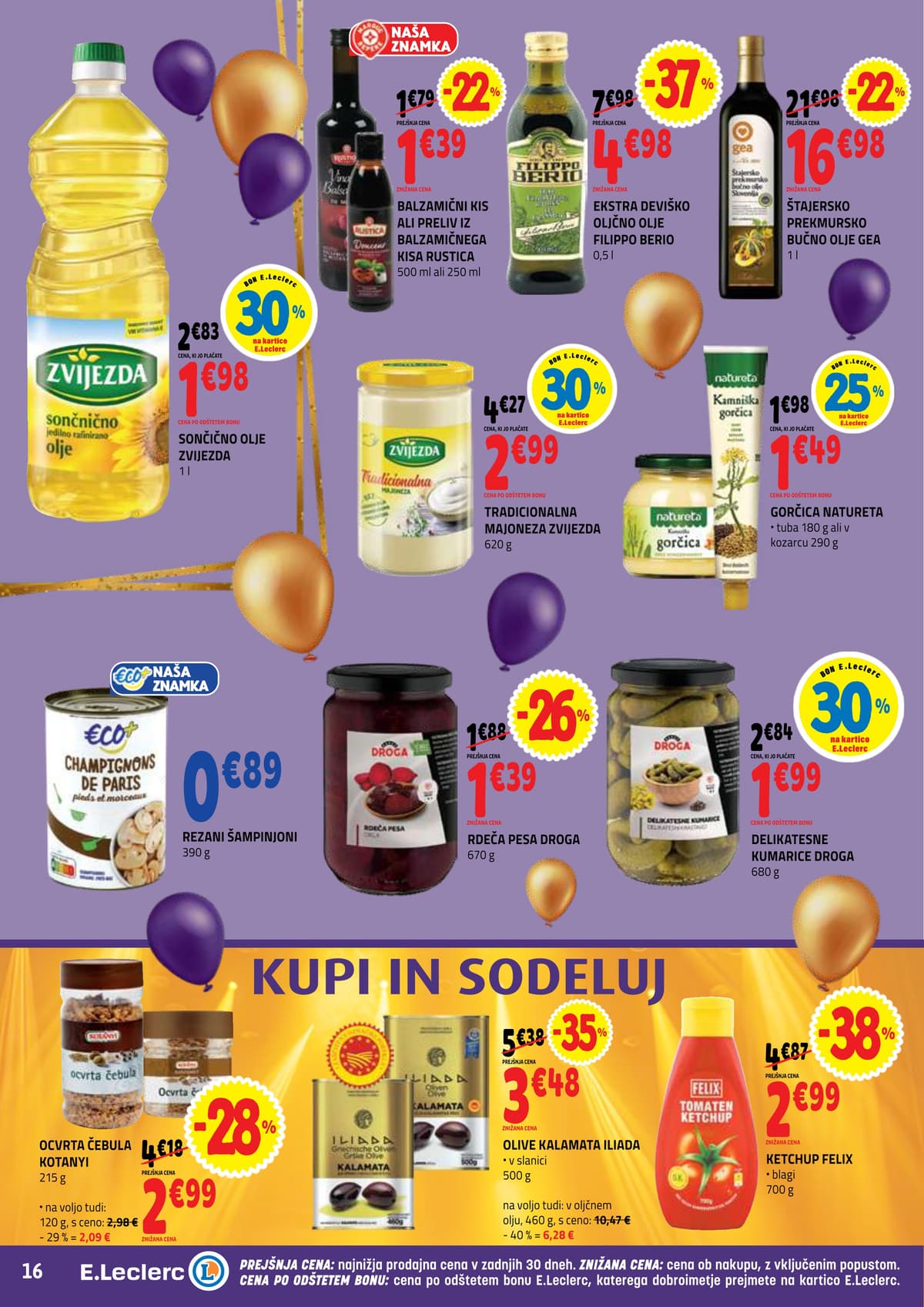 Stran 16. E.Leclerc kataloga - Akcijska Ponudba