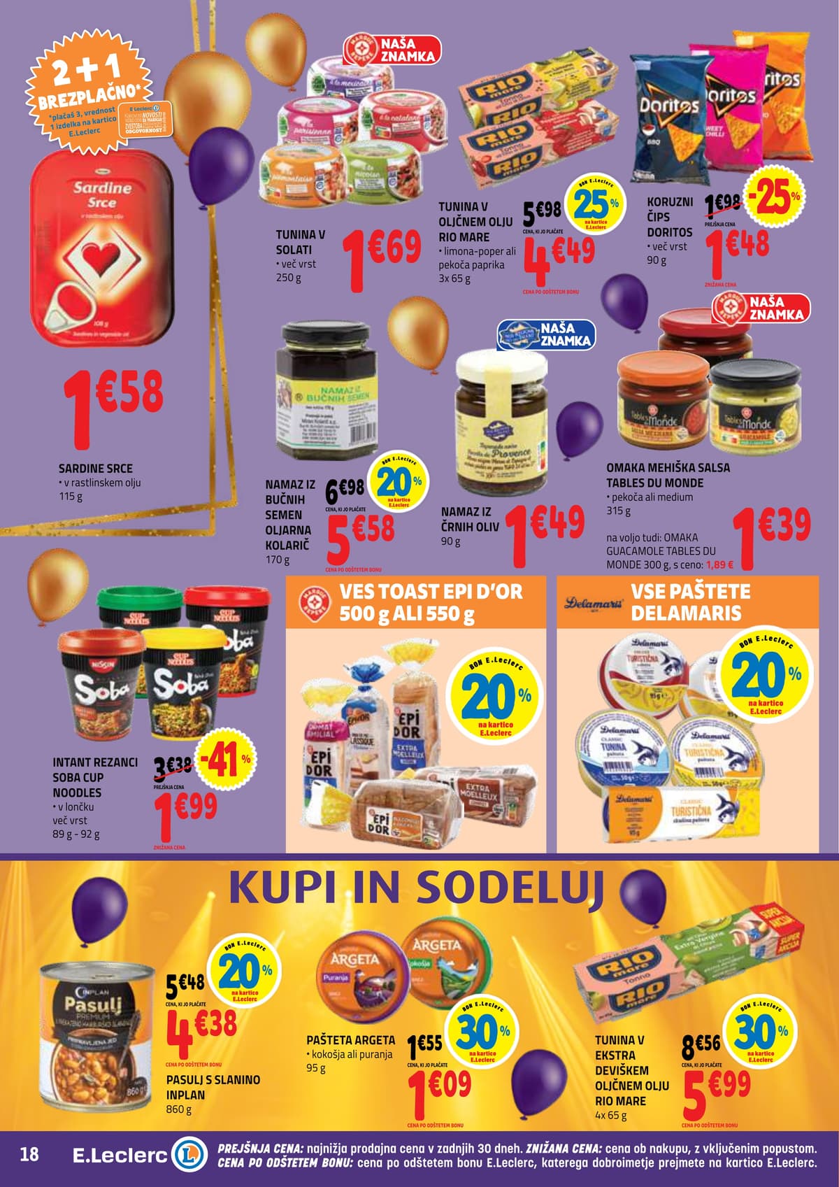 Stran 18. E.Leclerc kataloga - Akcijska Ponudba